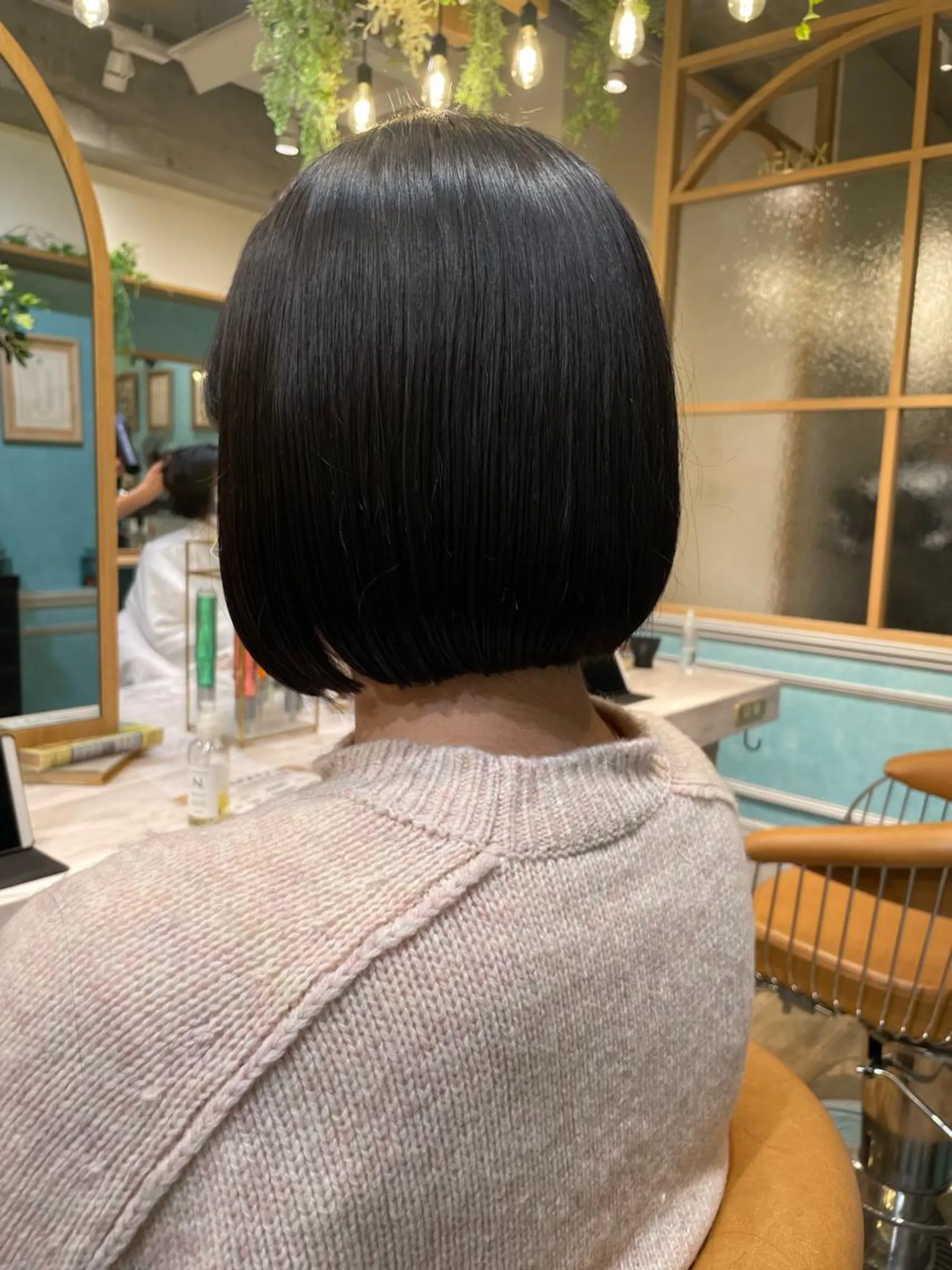 ショート 縮毛矯正　髪質改善 韓国風レイヤー　吉田のヘアスタイル