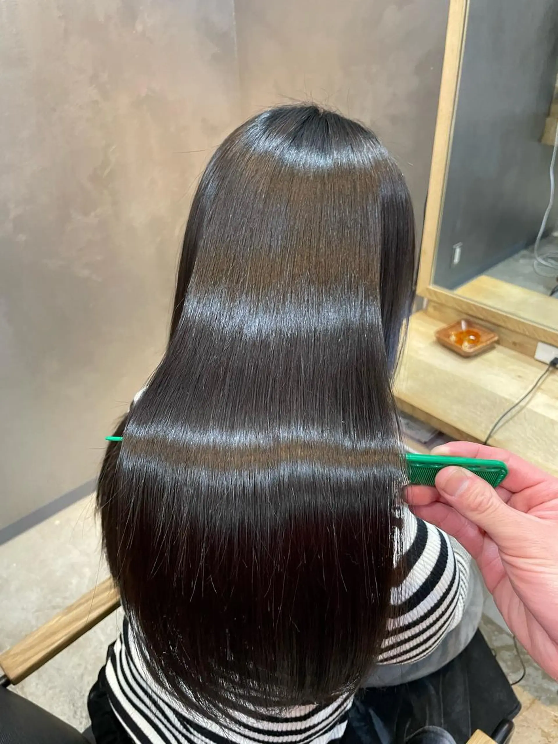 ロング 髪質改善 トリートメント 縮毛矯正 【お悩み解決のプロ】 ハヤシタクミのヘアスタイル