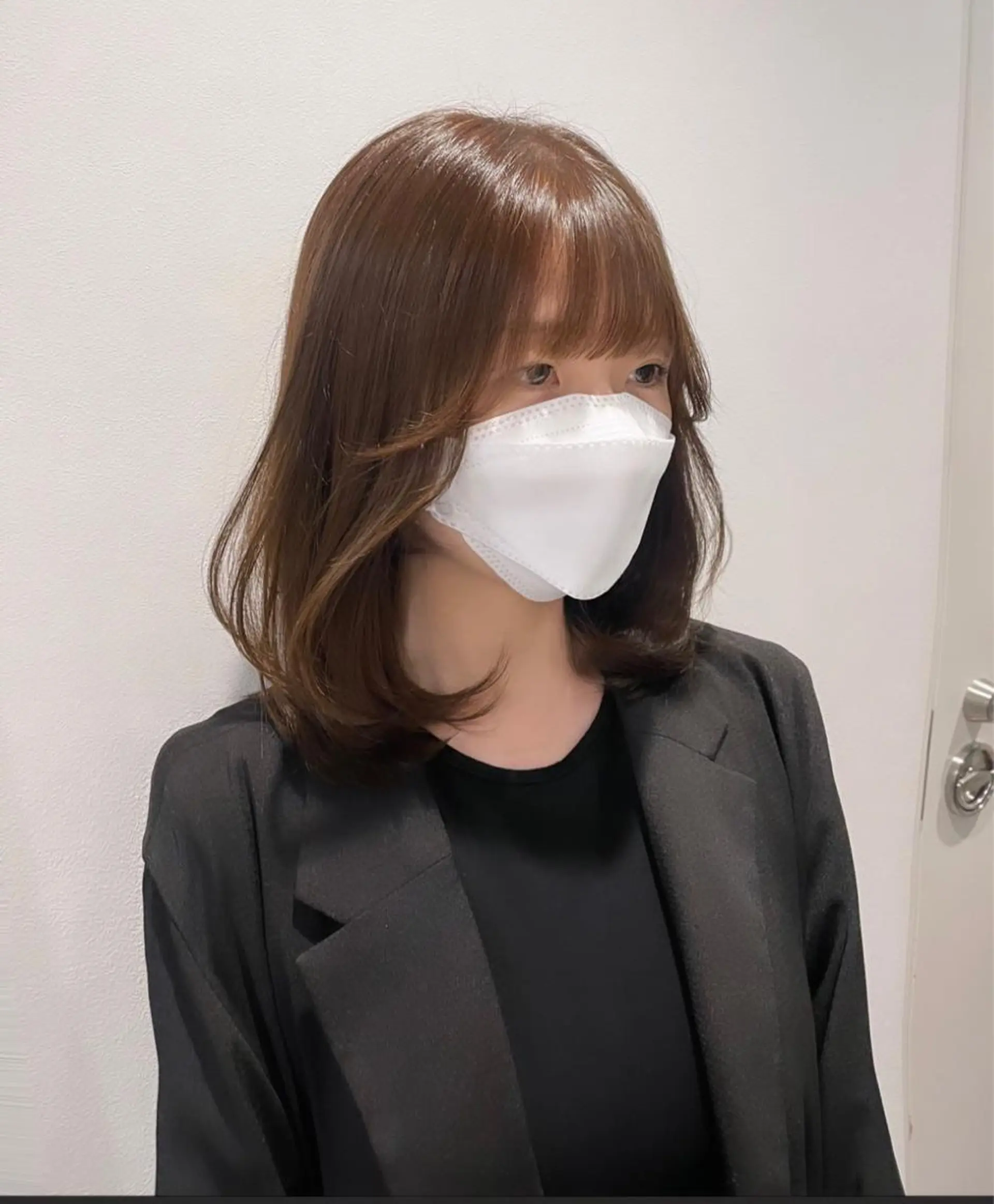 ミディアム 銀座/レイヤーカット 🤍内野すみれのヘアスタイル