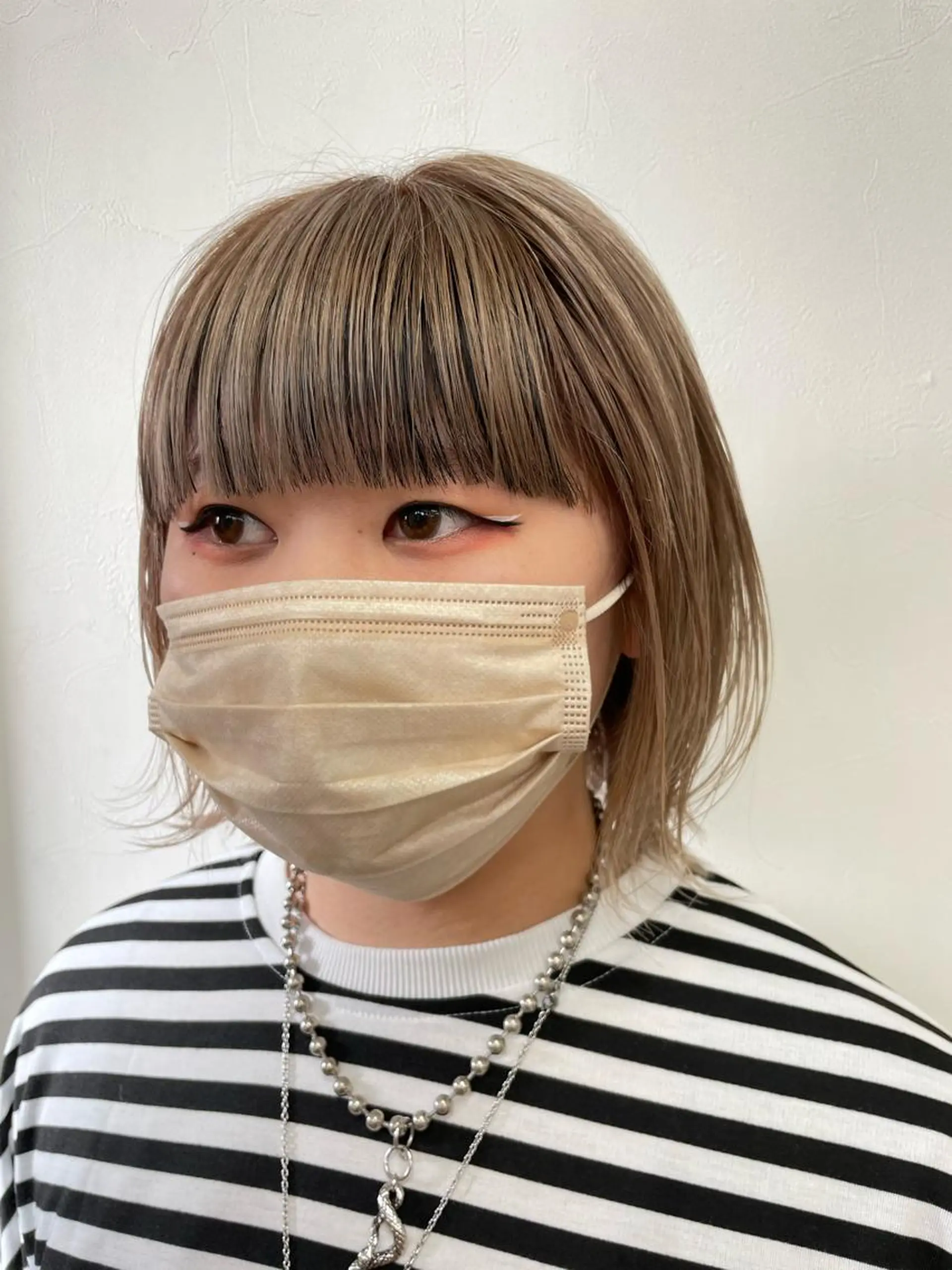 ショート カラー コレットヘアー 田中アヤノのヘアスタイル