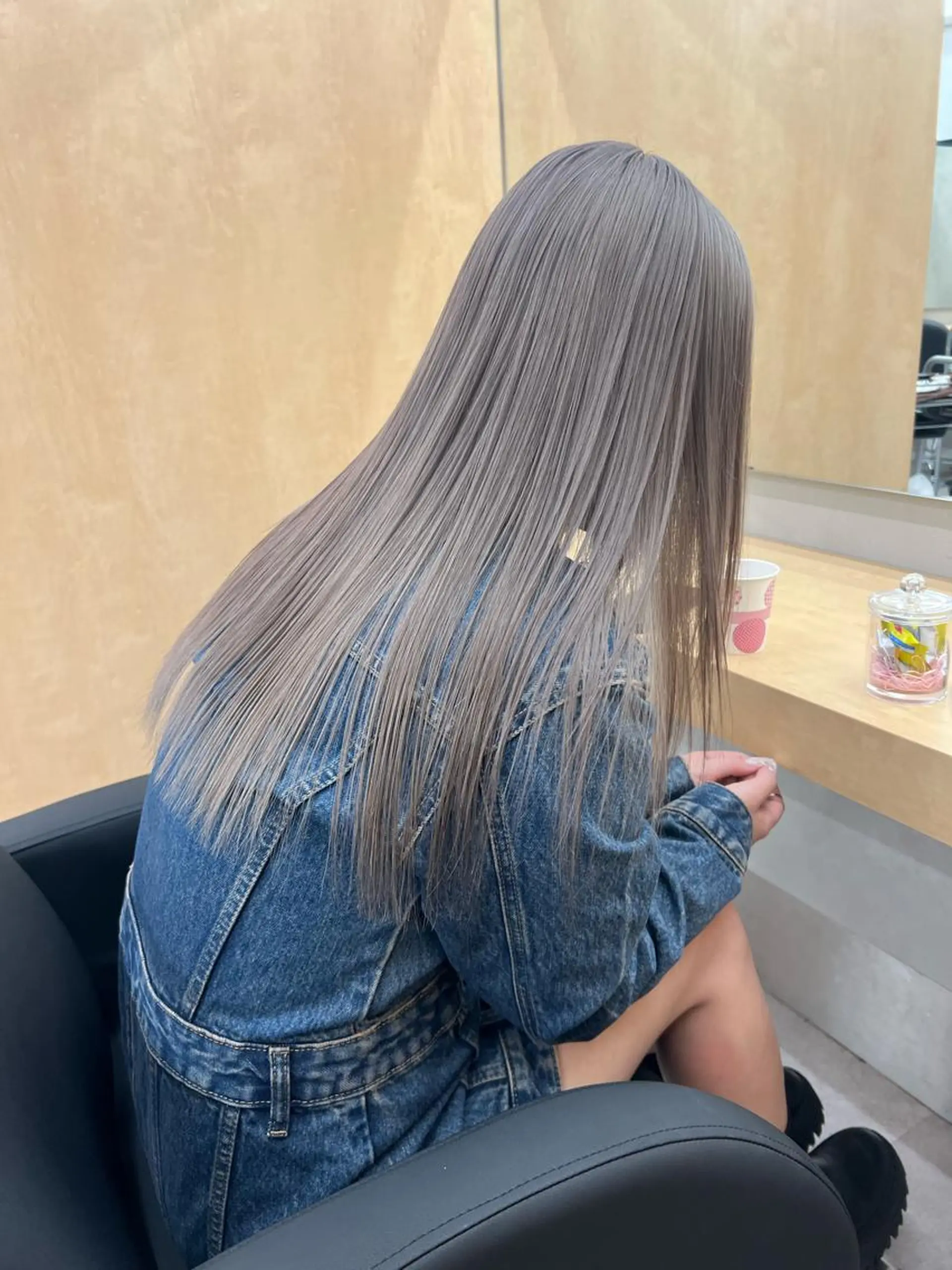 ロング カラー ヘアカラー トリートメント ヘアセット 🪞上品で可愛い韓国 ヘア🪞Rikutoのヘアスタイル