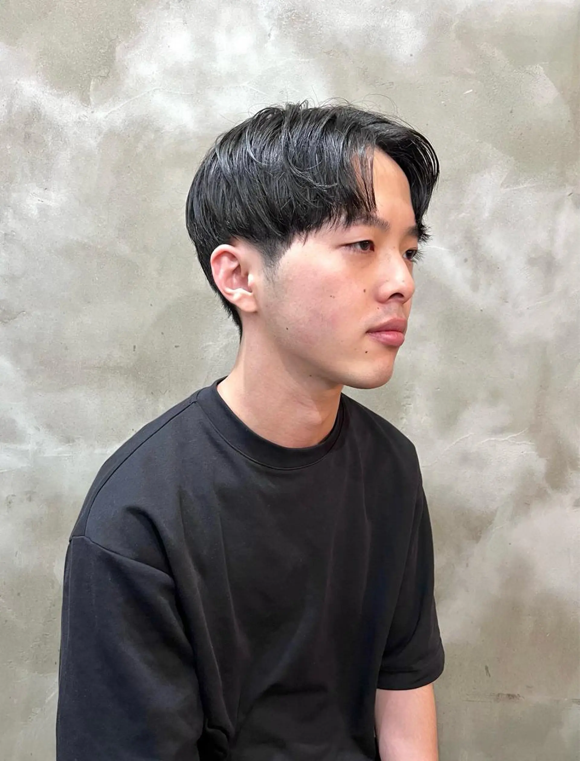 ショート メンズ メンズ韓国風 韓国マッシュ マッシュ 韓国風ヘア カット 木村陸弥 似合わせ 透明感カラー🌿のヘアスタイル