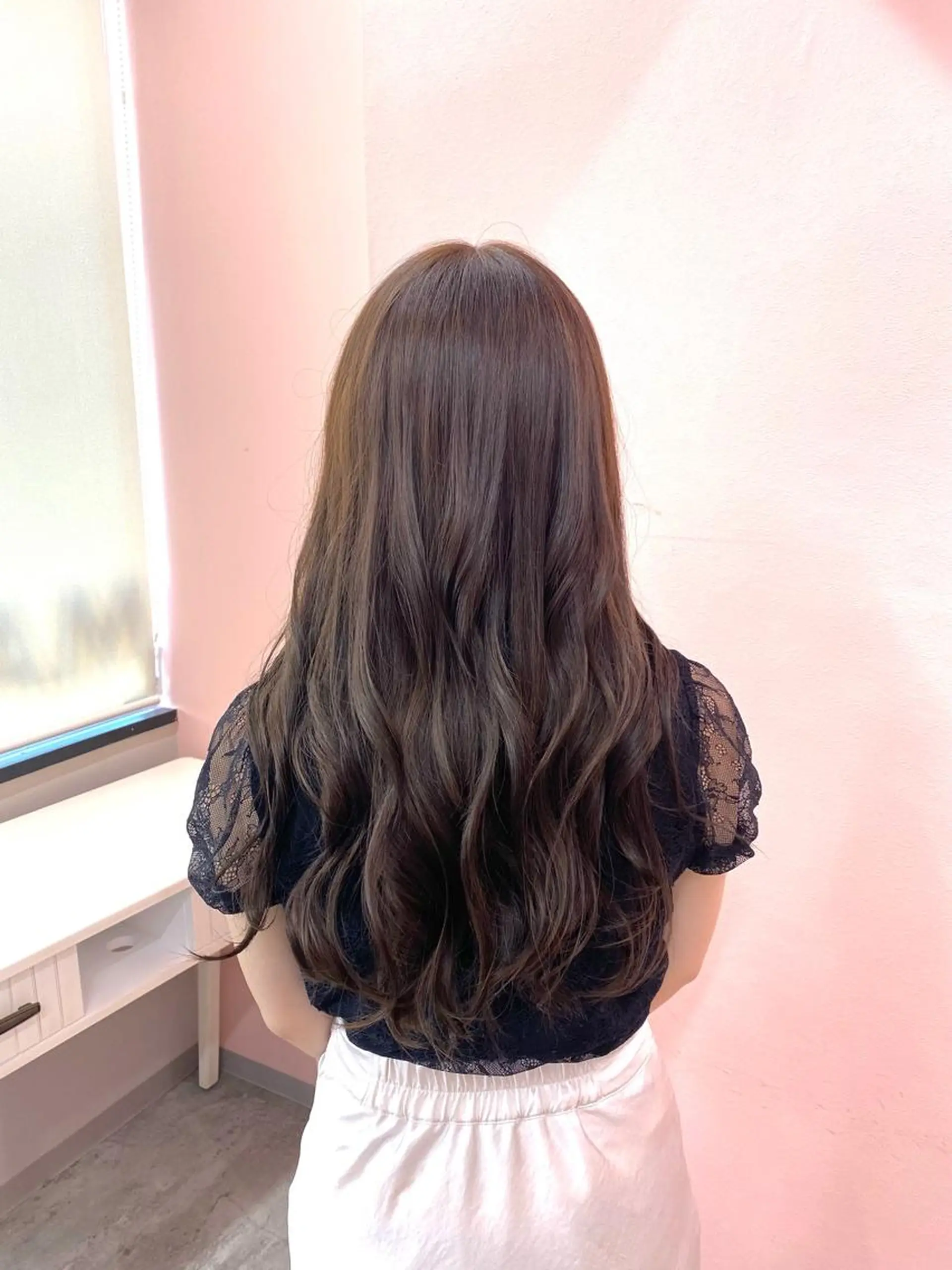 ロング ヘアカラー トリートメント RIYA❤︎ Aujuaソムリエのヘアスタイル