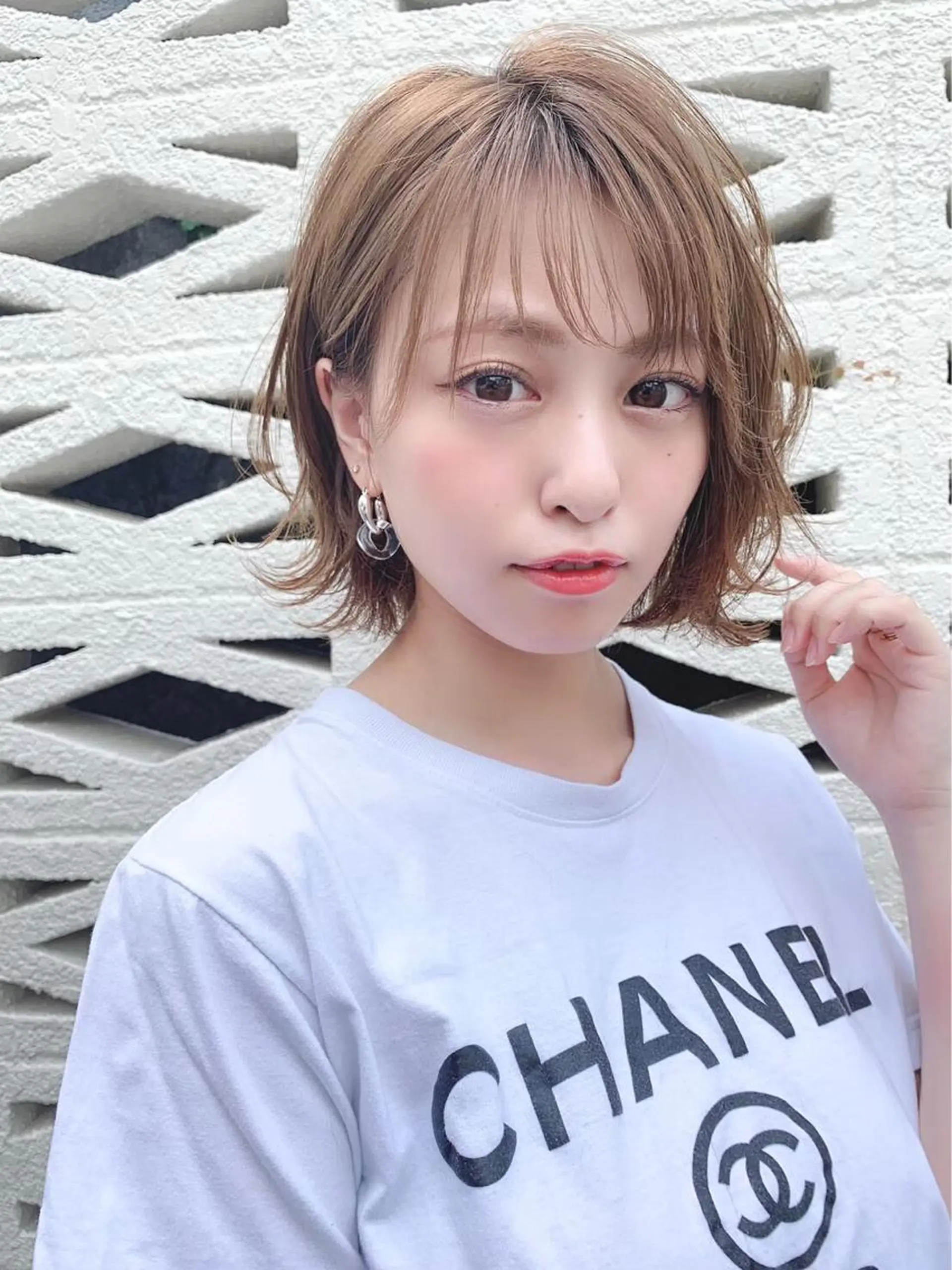 ミディアム カラー 韓国艶カラー🇰🇷 DISCO💙のヘアスタイル