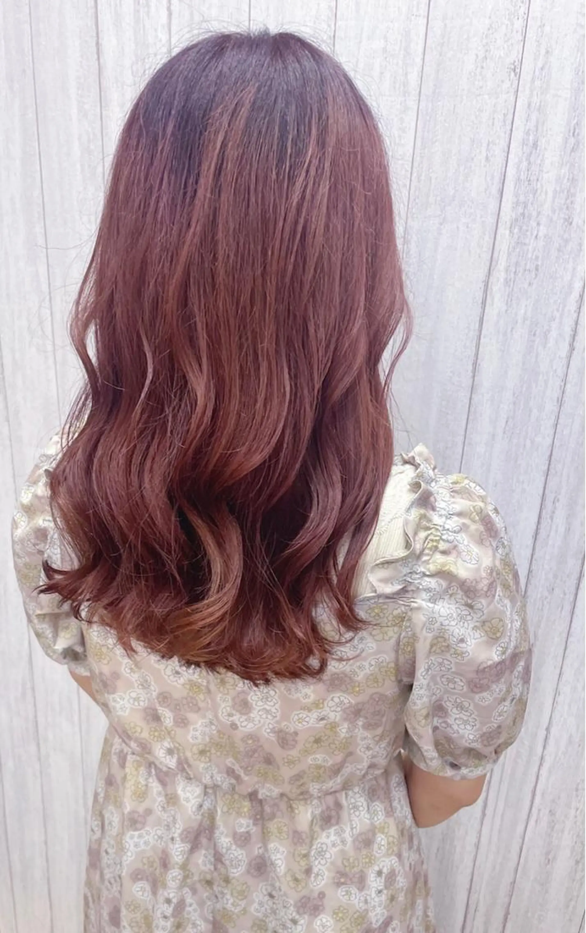 ロング カラー ケアブリーチ /髪質 改善/古橋圭史郎のヘアスタイル