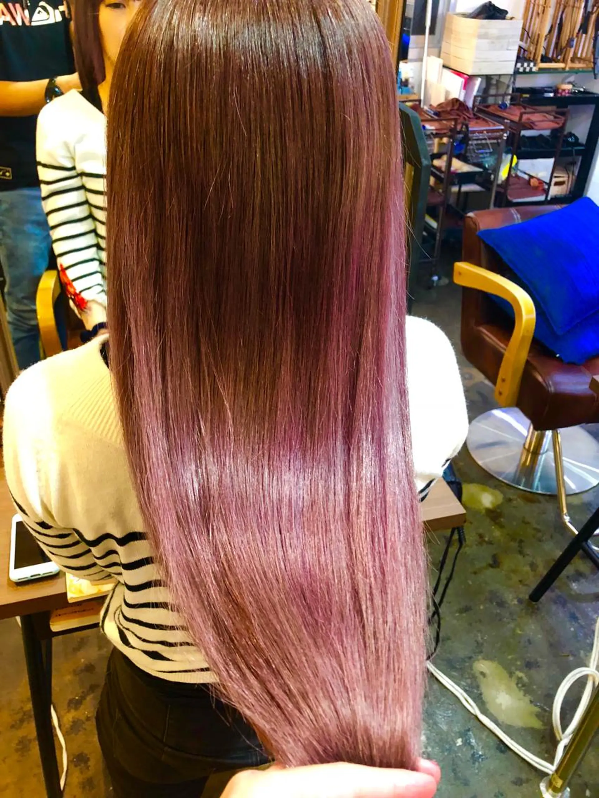 ロング トリートメント 吉田 典弘のヘアスタイル