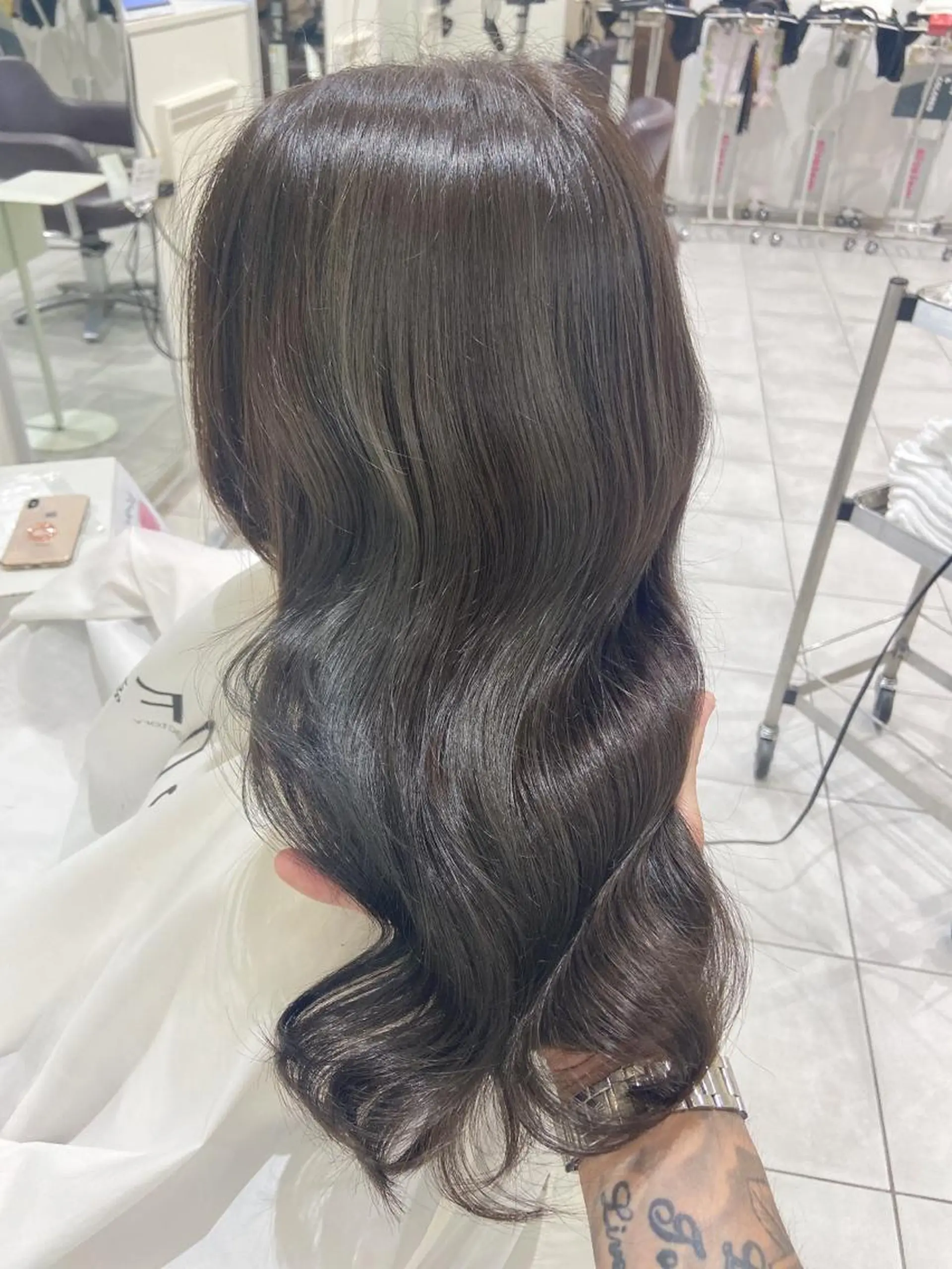 ロング カラー カット ヘアカラー トリートメント 韓国/色気/レイヤー /AVANCE天王寺のヘアスタイル