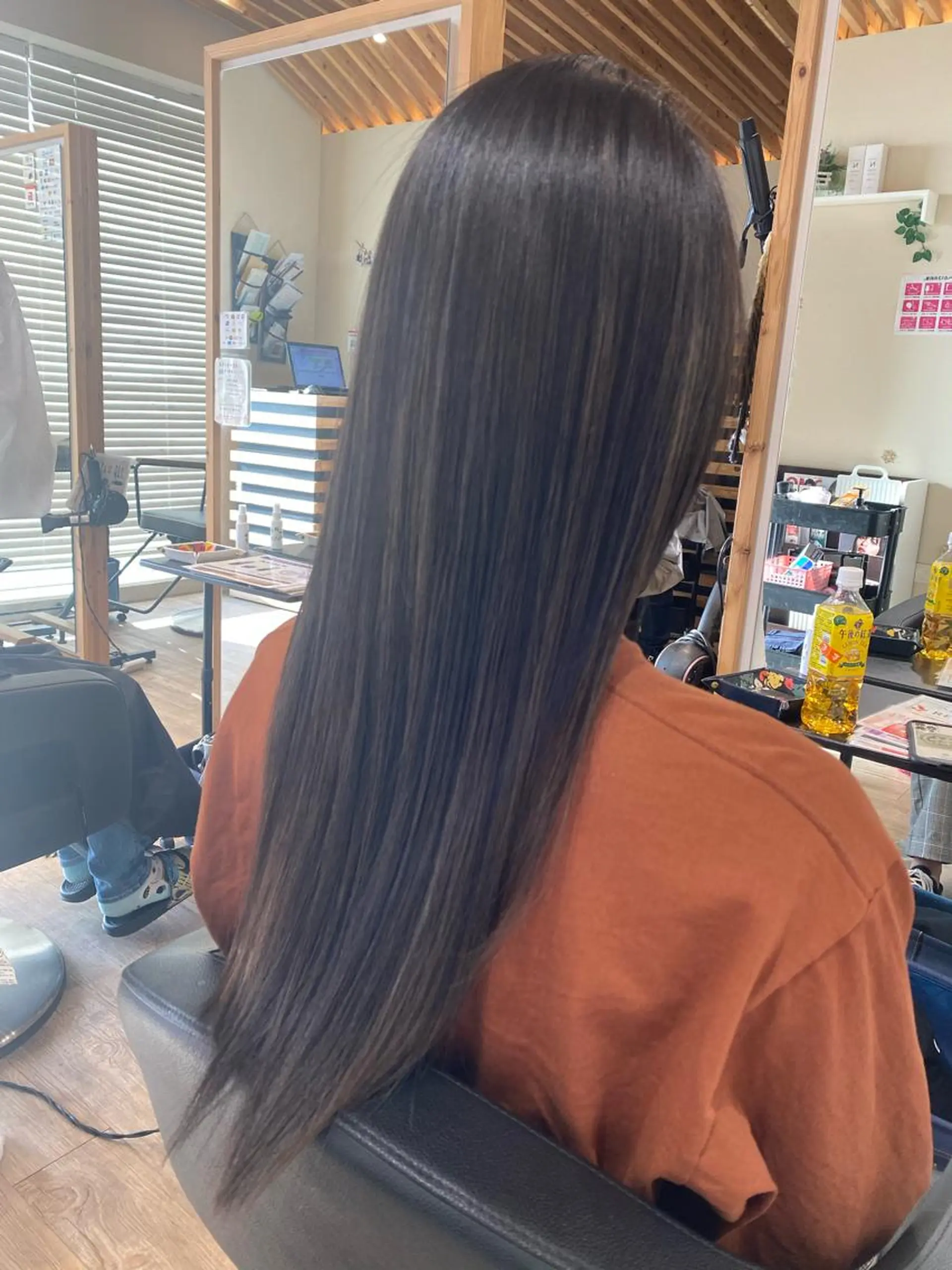 ロング カラー パーマ 関口 友行のヘアスタイル