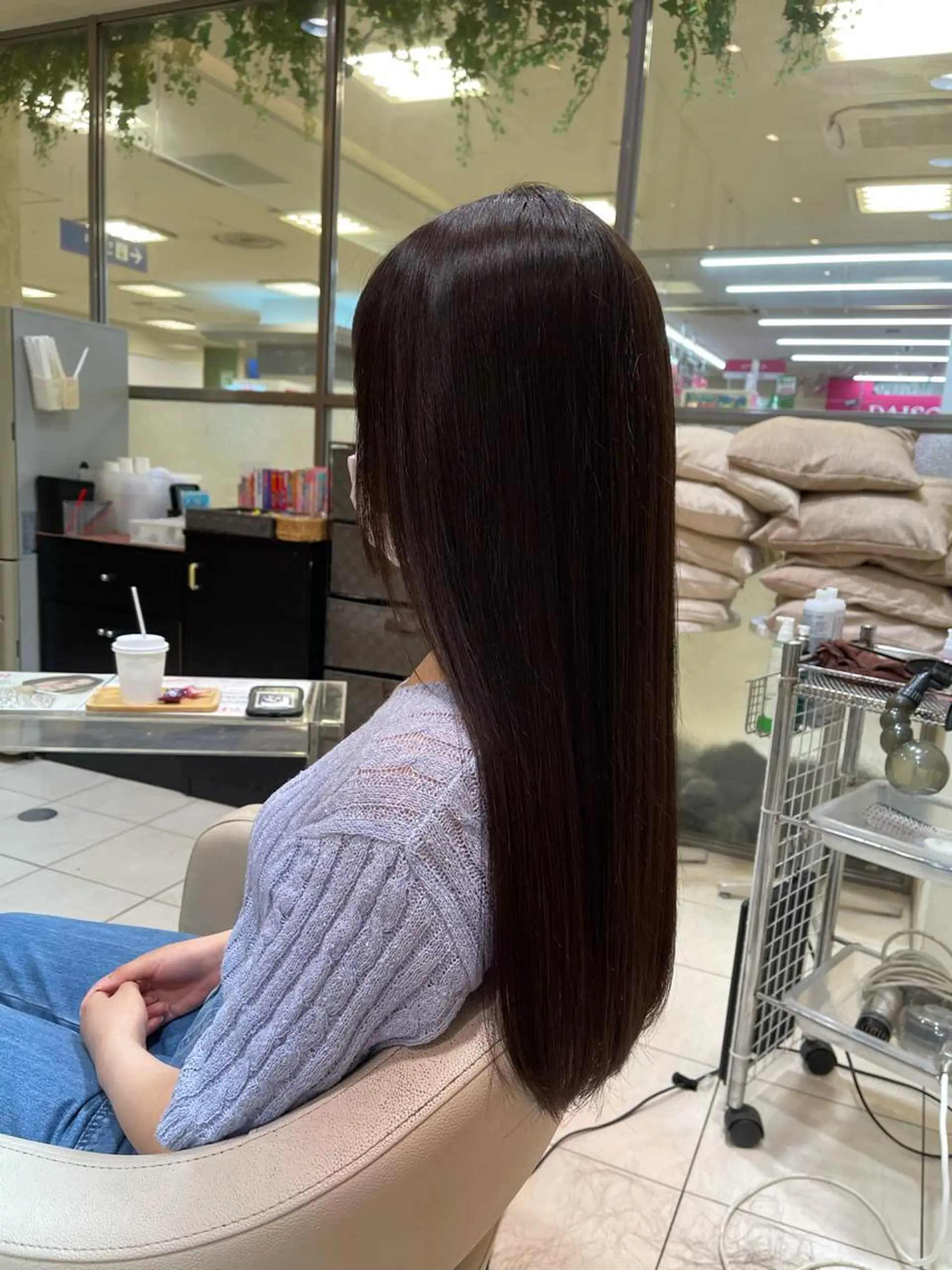 ロング トリートメント カット ヘアカラー トリートメント カネヒラ リョウスケのヘアスタイル