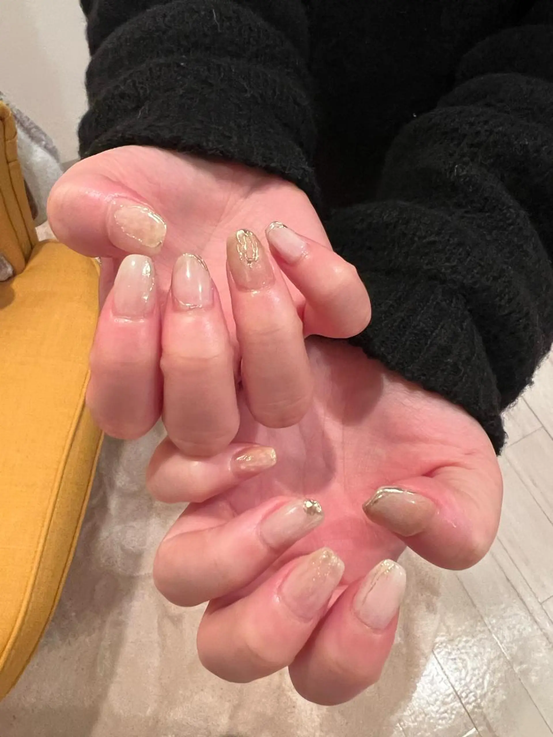 ネイル ニュアンスネイル ハンドネイル Imyme mine Rioのネイルデザイン