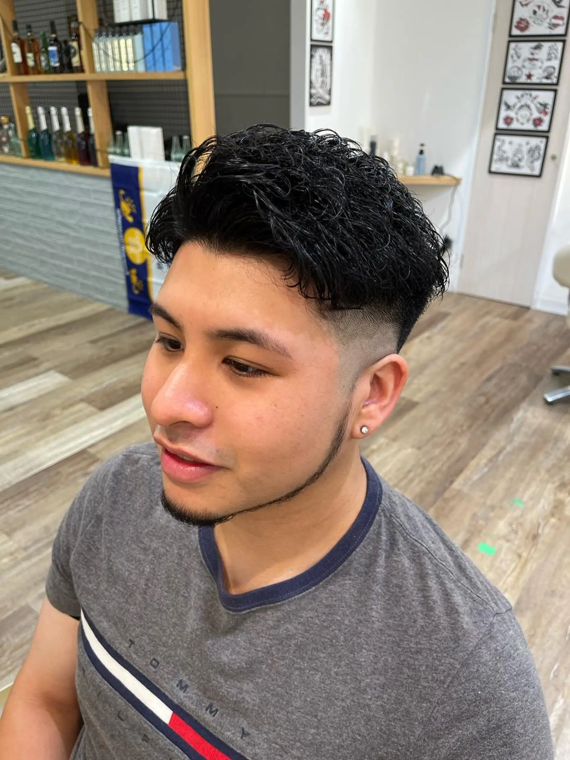 メンズ メンズパーマ 北原寿樹のヘアスタイル