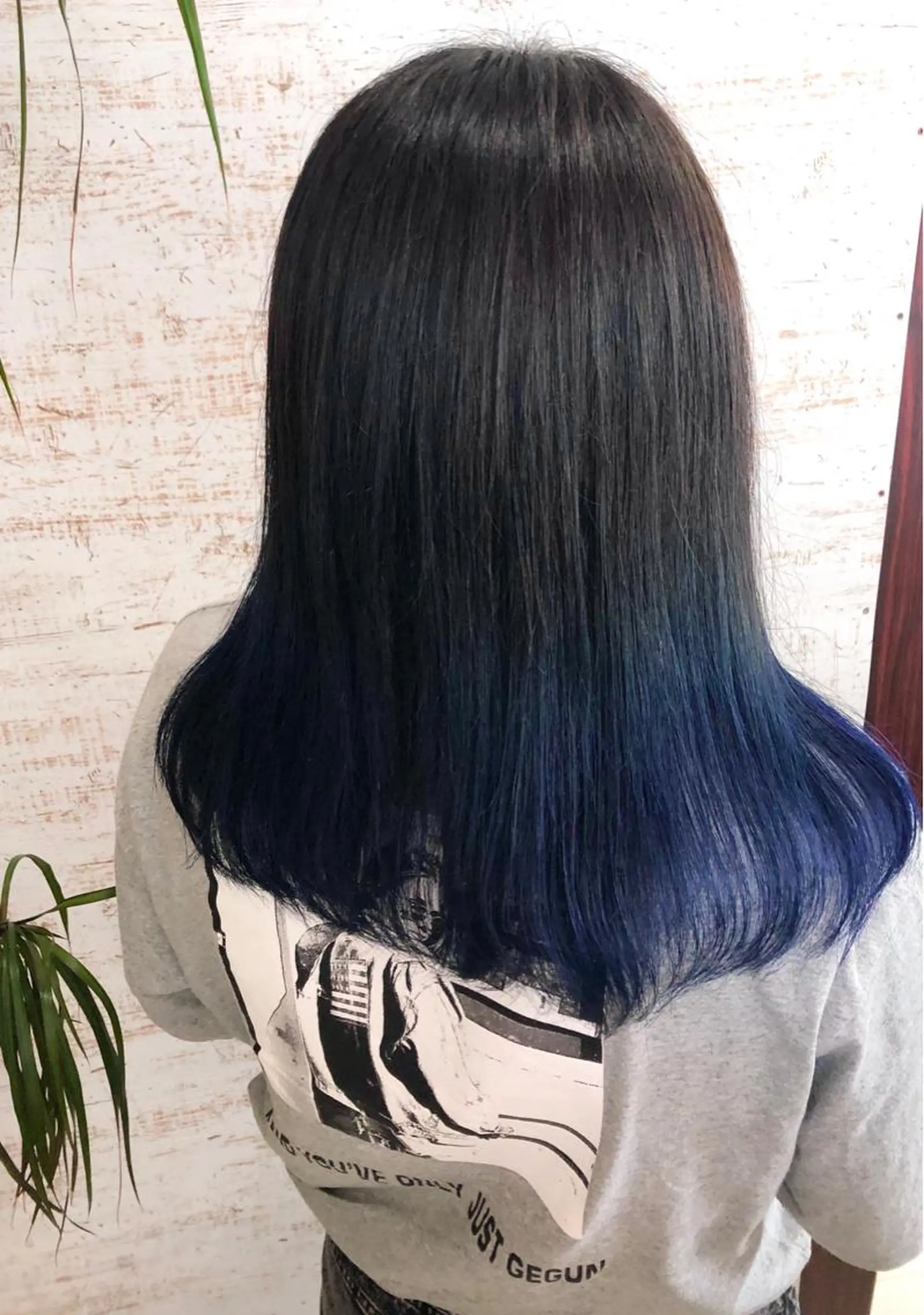 セミロング カラー ケアブリーチ /髪質 改善/古橋圭史郎のヘアスタイル