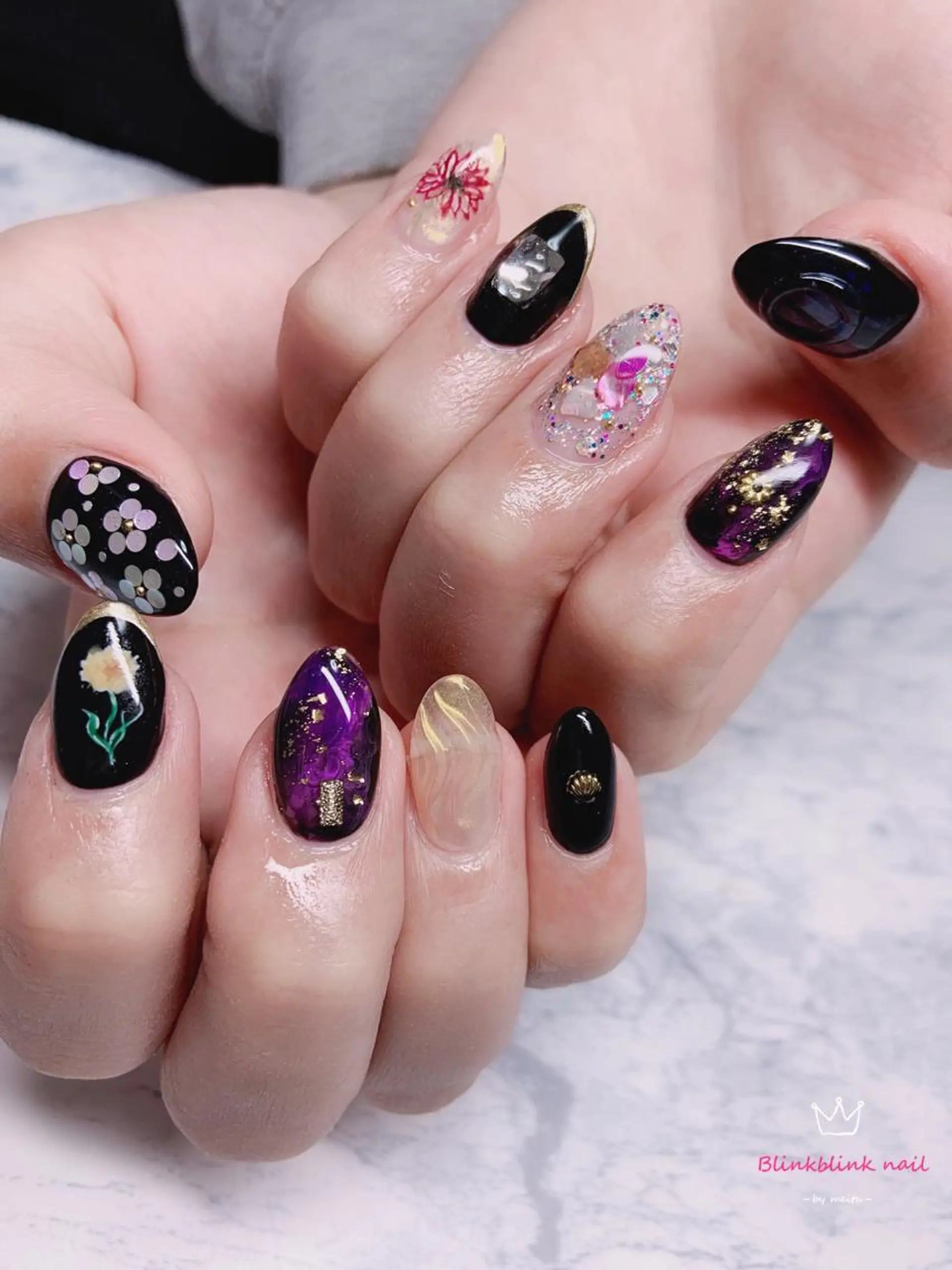 セミロング ネイル Style Nailのネイルデザイン