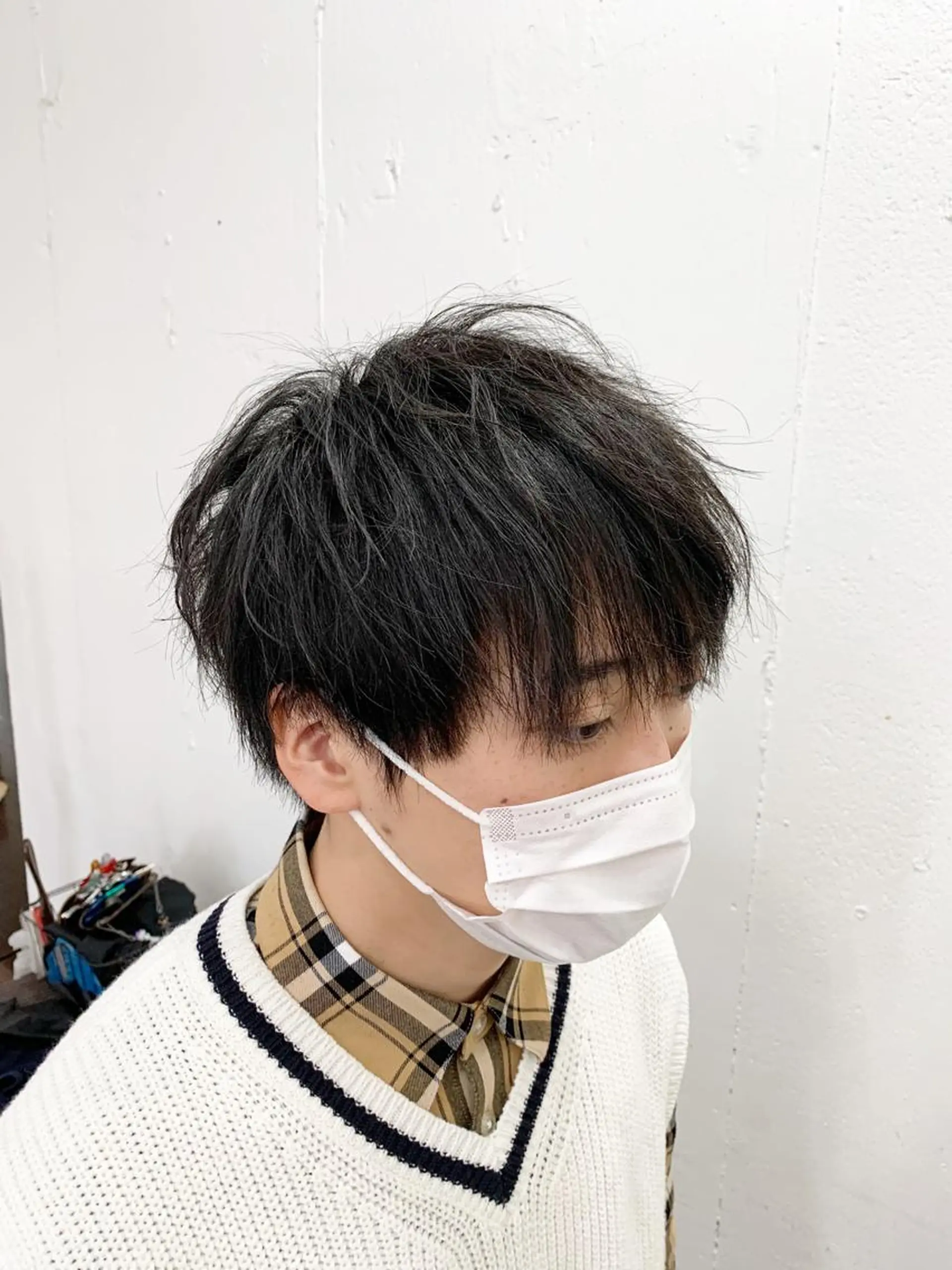 カラー パーマ メンズ 名古屋駅/トップス タイリスト/大黒拓哉のヘアスタイル