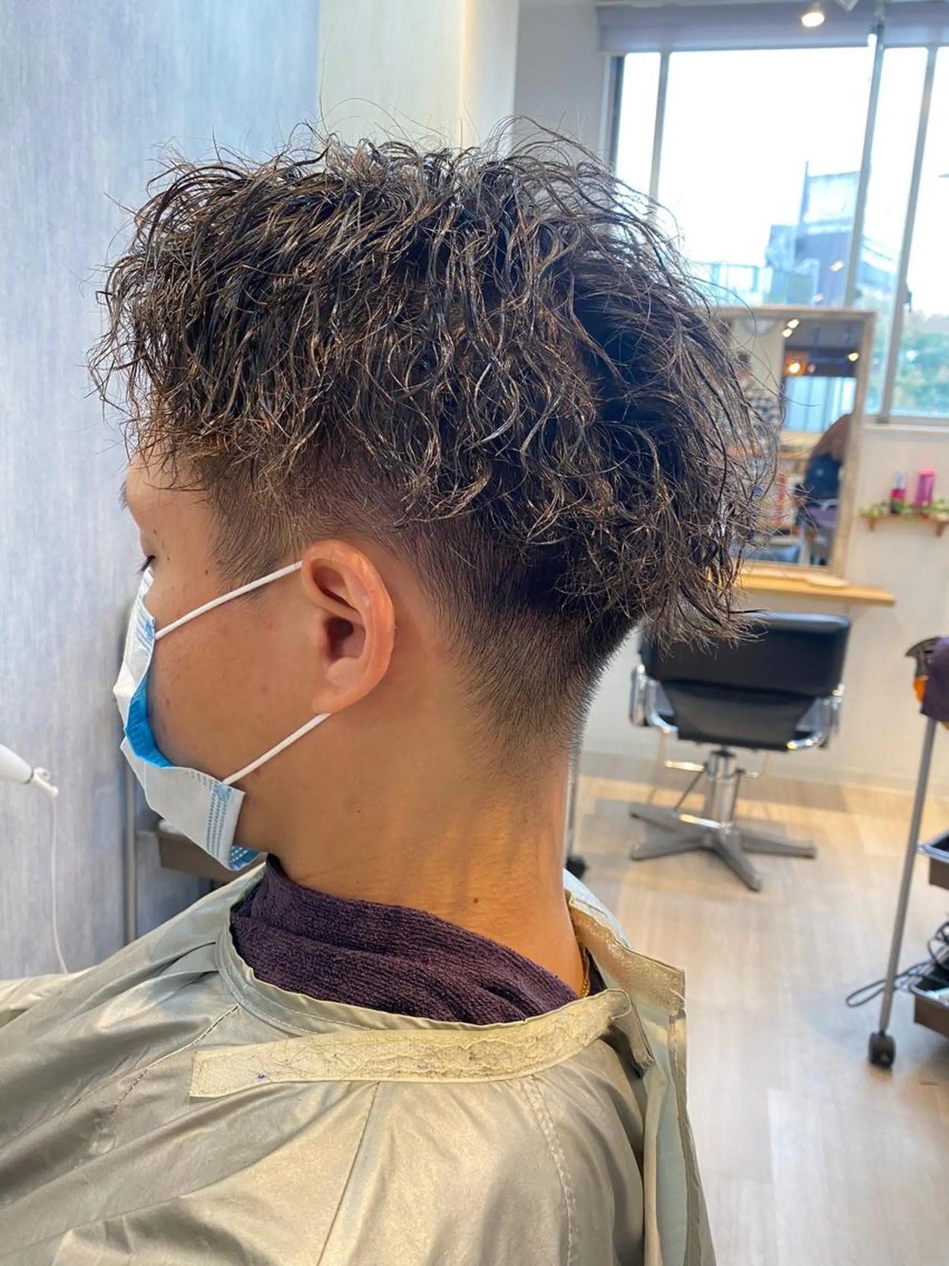 パーマ メンズ カット パーマ ヘッドスパ 【メンズ&髪質改善】 萬納陽介のヘアスタイル