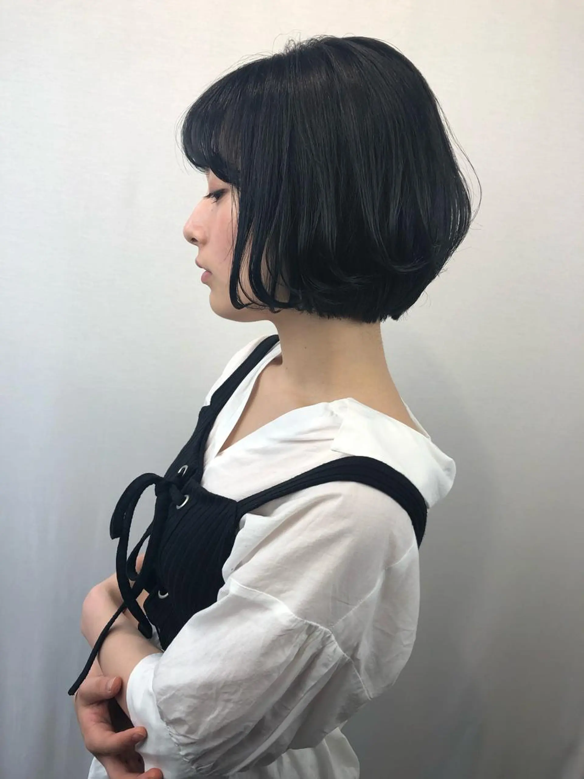ショート カラー アッシュ 🤍2nd🤍田所 美希のヘアスタイル