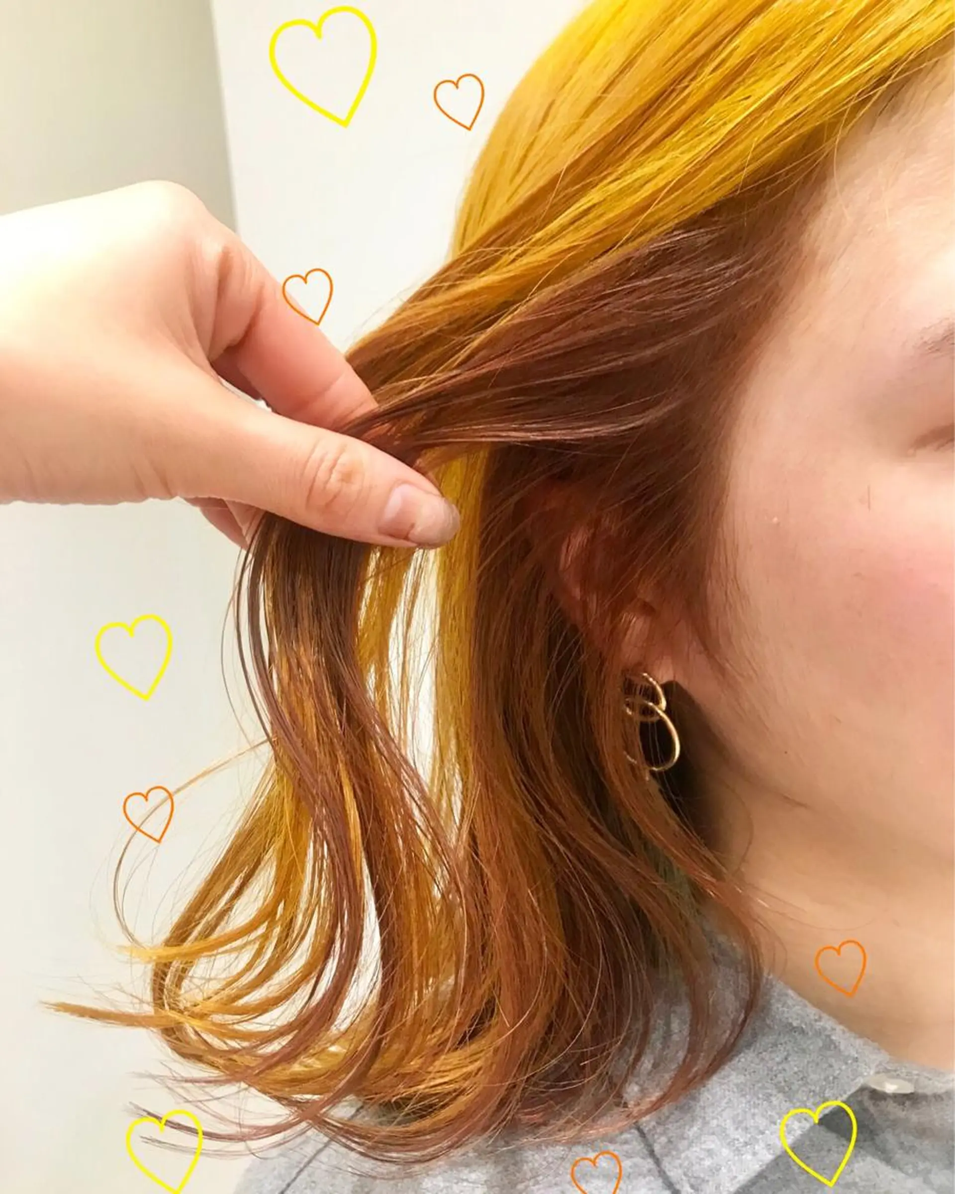 ミディアム カラー 新宿駅近♡個室 ♡関口三都季🌜のヘアスタイル