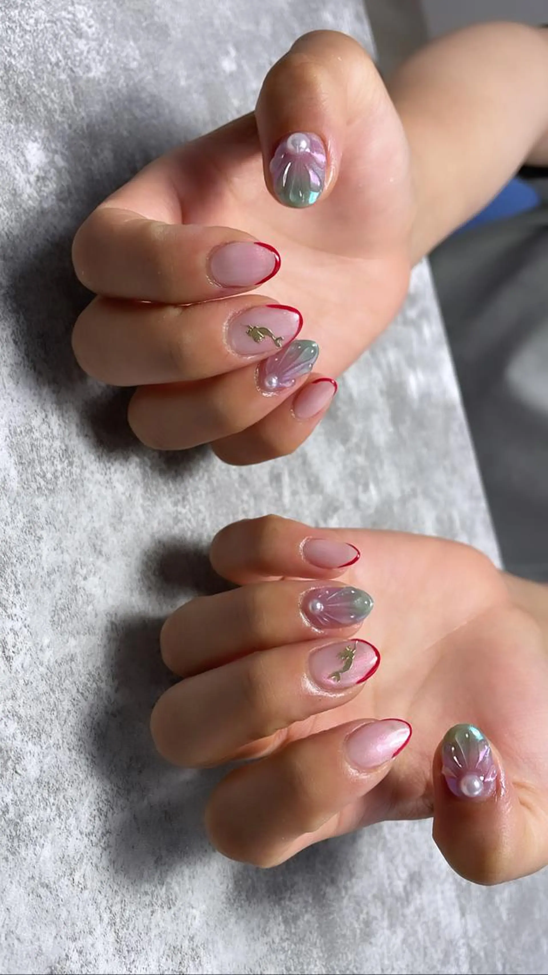 ネイル ハンドネイル shark_nail Aのネイルデザイン