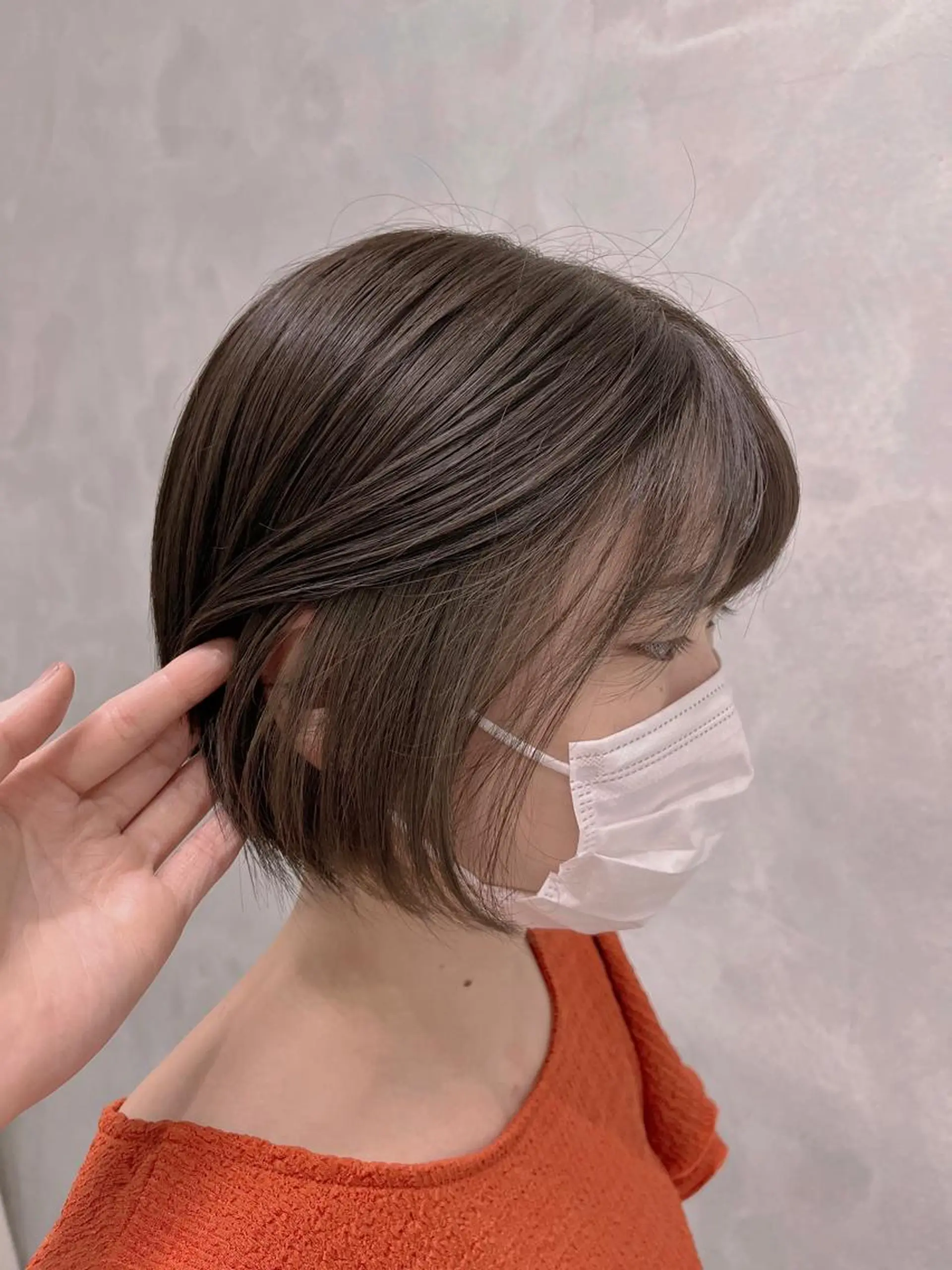 ショート カラー ヘアカラー 山本 佳奈のヘアスタイル