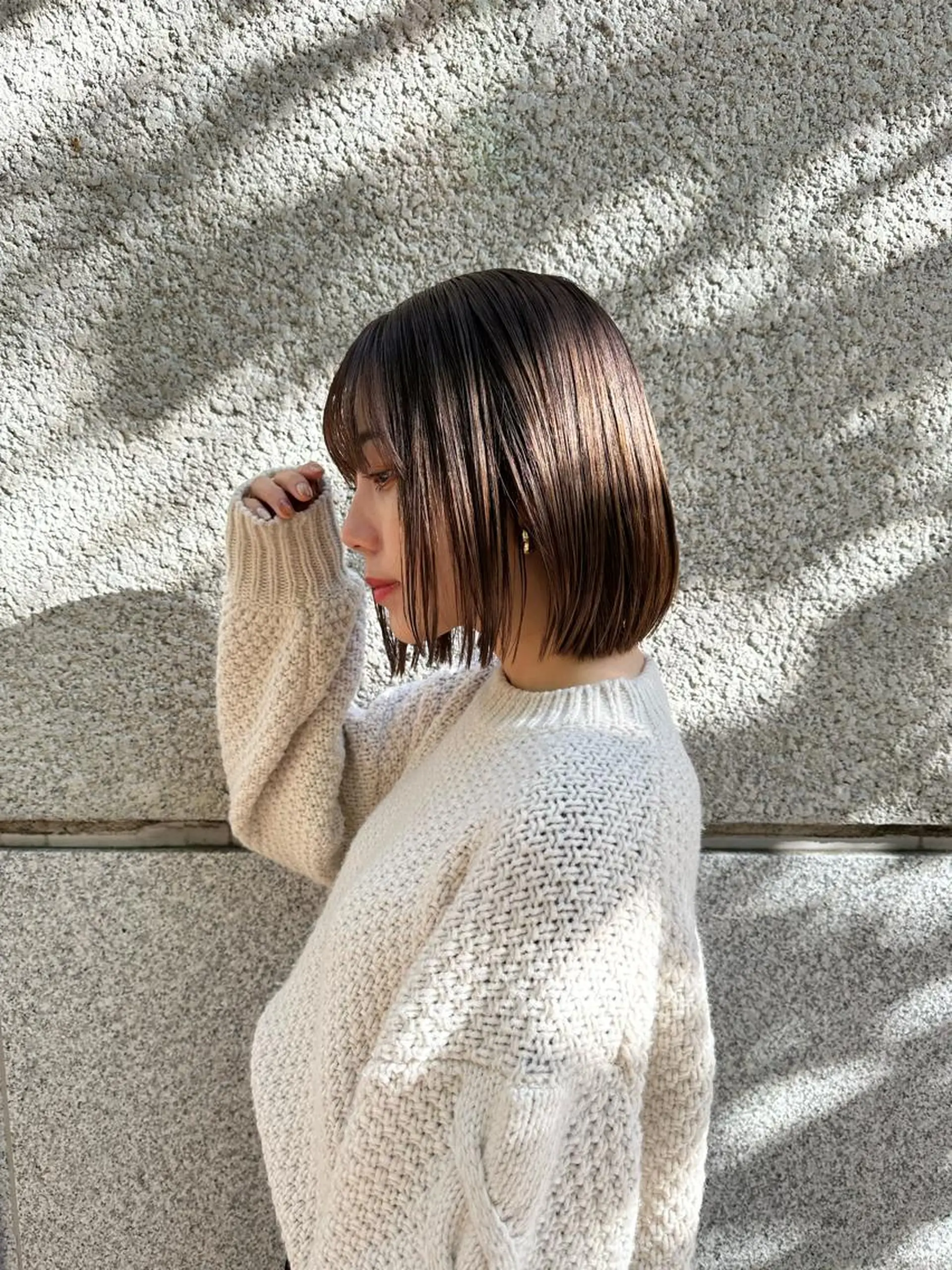 ショート 上品な透明感カラー 🫧renのヘアスタイル