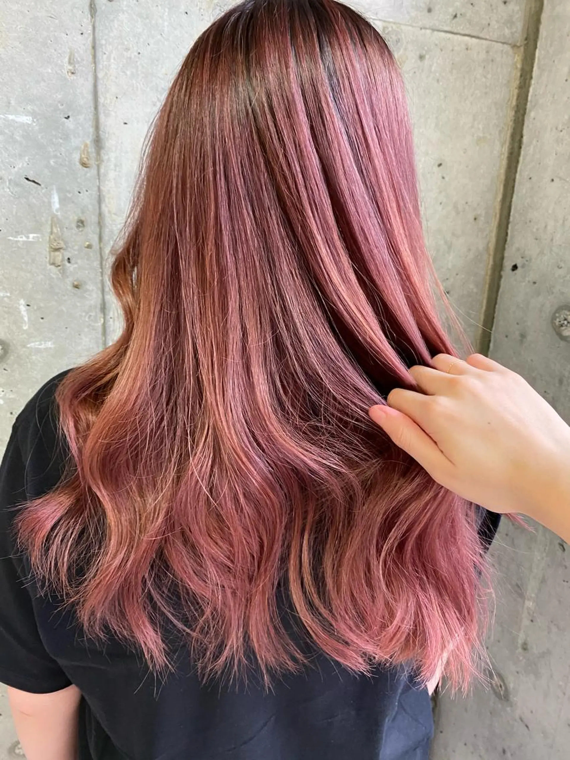 ロング カラー シールエクステ 🪽CHIAKIのヘアスタイル