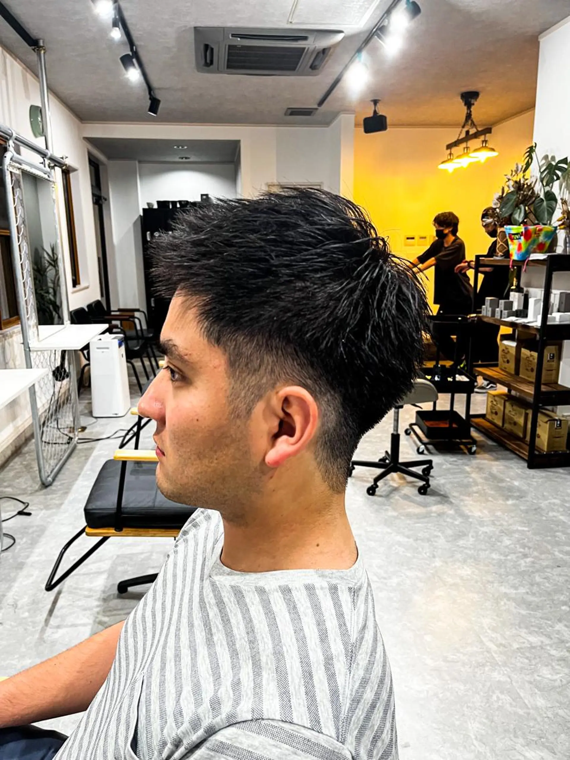 メンズ メンズベリーショート メンズパーマ WATARUのヘアスタイル