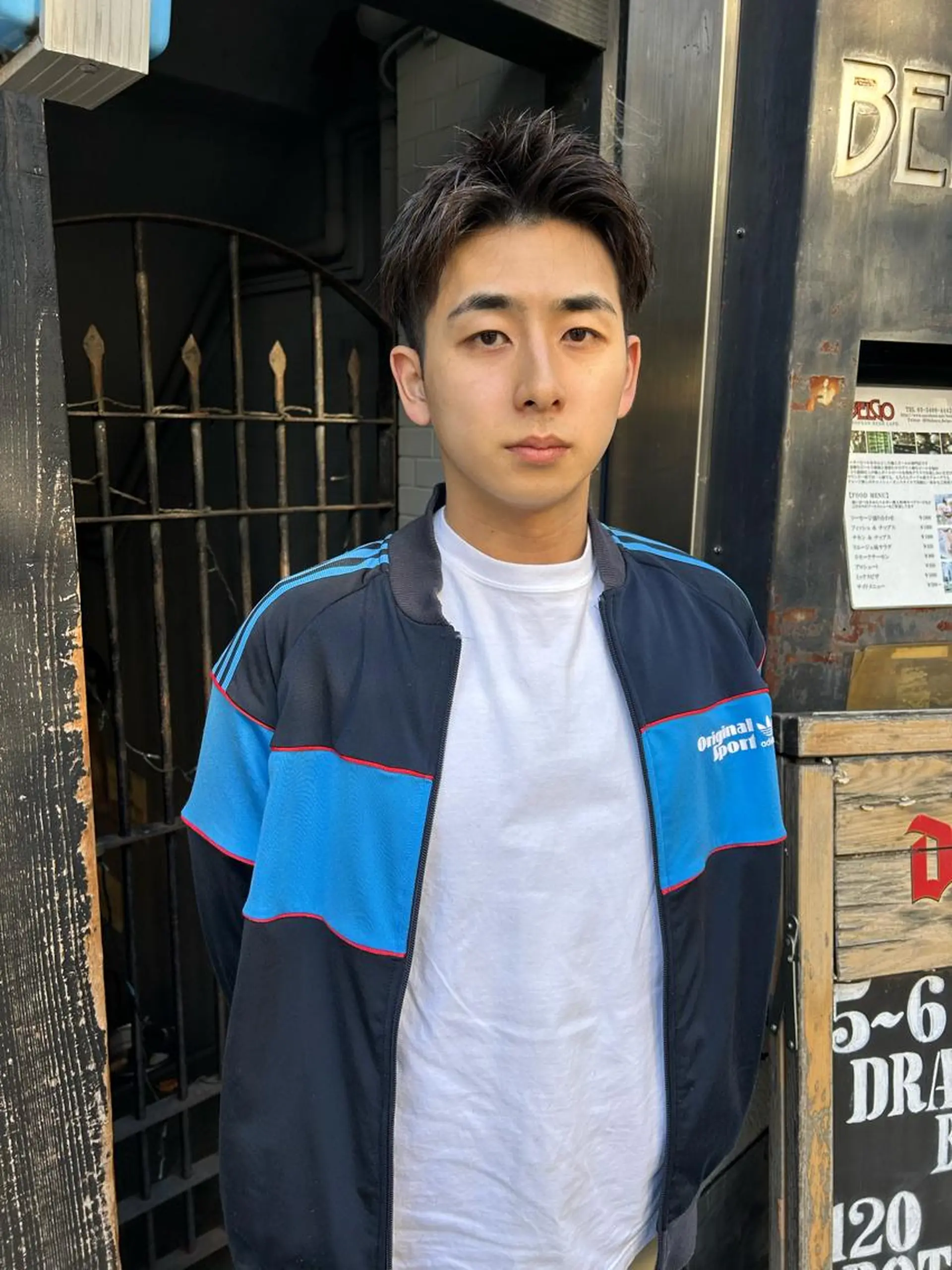 ショート メンズ メンズブリーチ メンズハイライト メンズインナーカラー メンズパーマ プードルパーマ カット 💈メンズ短髪特化 ✂︎伊藤大輝💈のヘアスタイル