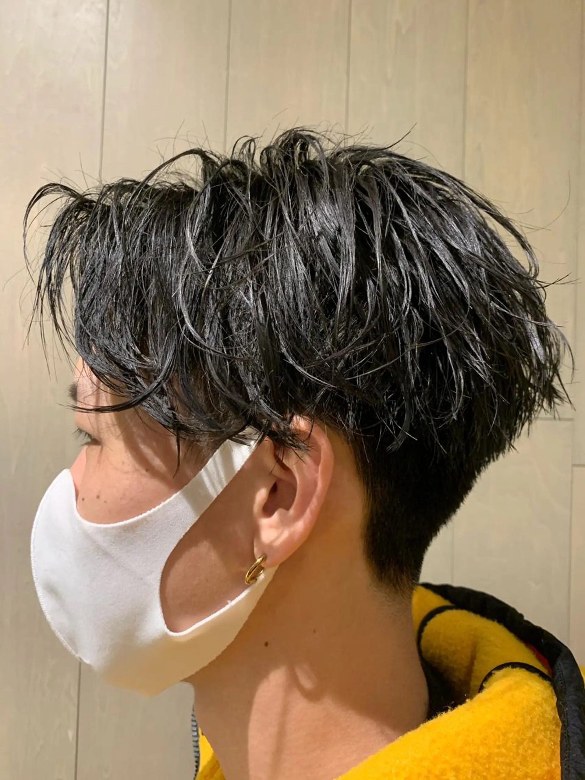 ショート メンズ 糟谷 慈英のヘアスタイル