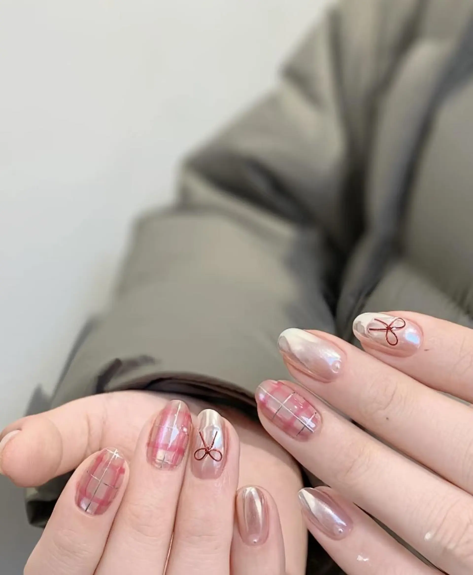 ネイル アートネイル 韓国ネイル マグネットネイル オフィスネイル スカルプネイル NailDemure 【銀座店】のネイルデザイン