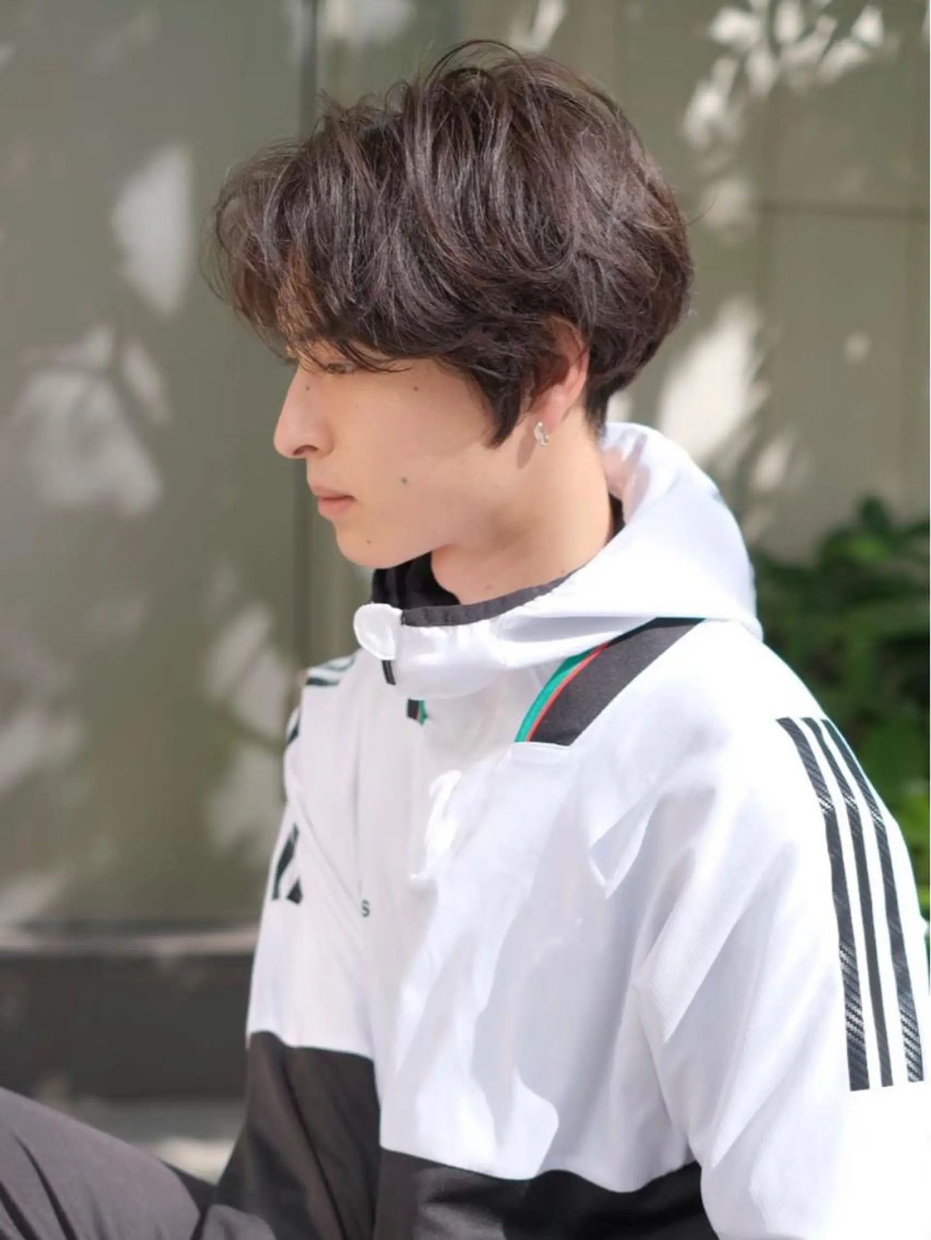 ショート メンズ バレイヤージュ/ シャドウルーツ/安室のヘアスタイル