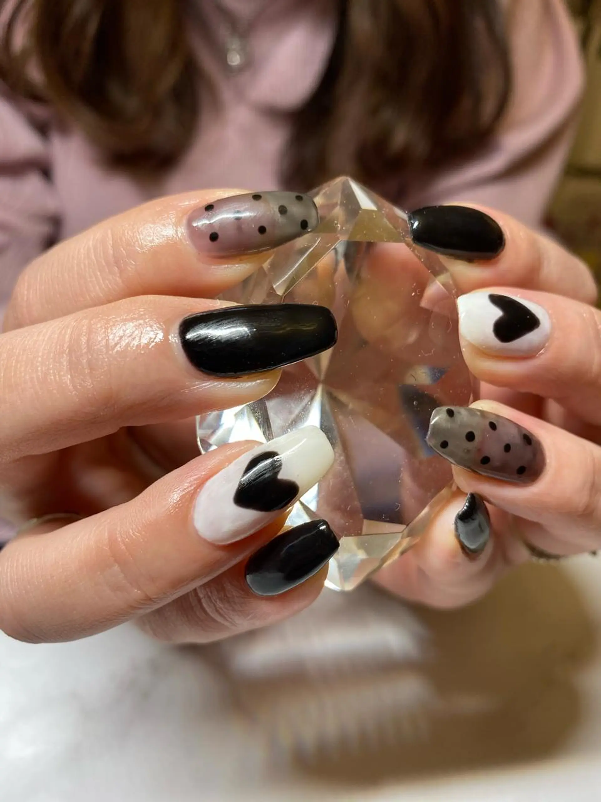 ネイル ロングネイル スクエアネイル ディアマンテ𓏸𓈒 フェイシャル/ネイルのエステ・リラクイメージ