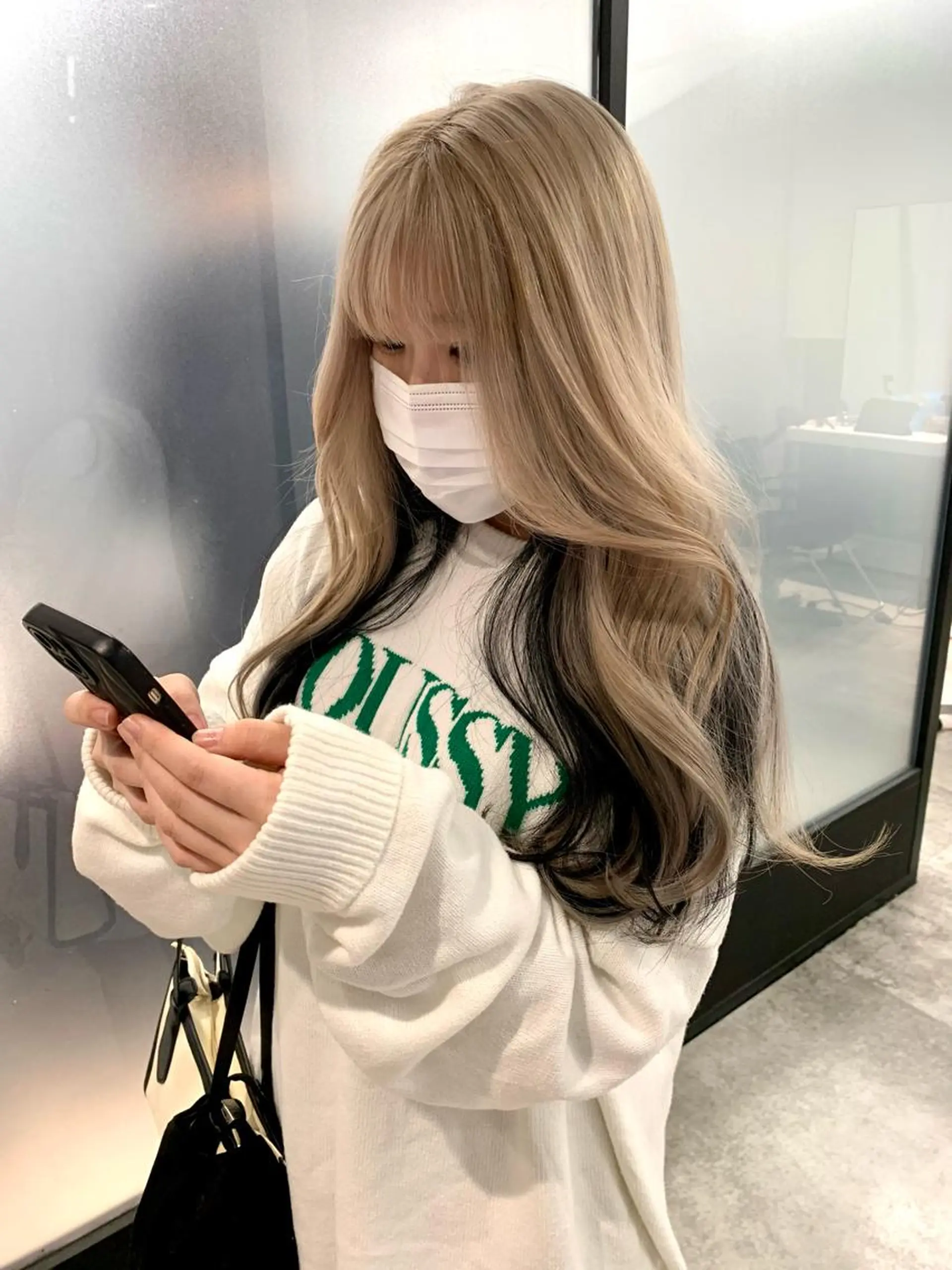 ショート カラー ヘアアレンジ カット ヘアカラー トリートメント ヘッドスパ ハイトーン/美髪矯正 🍃大江拓実のヘアスタイル