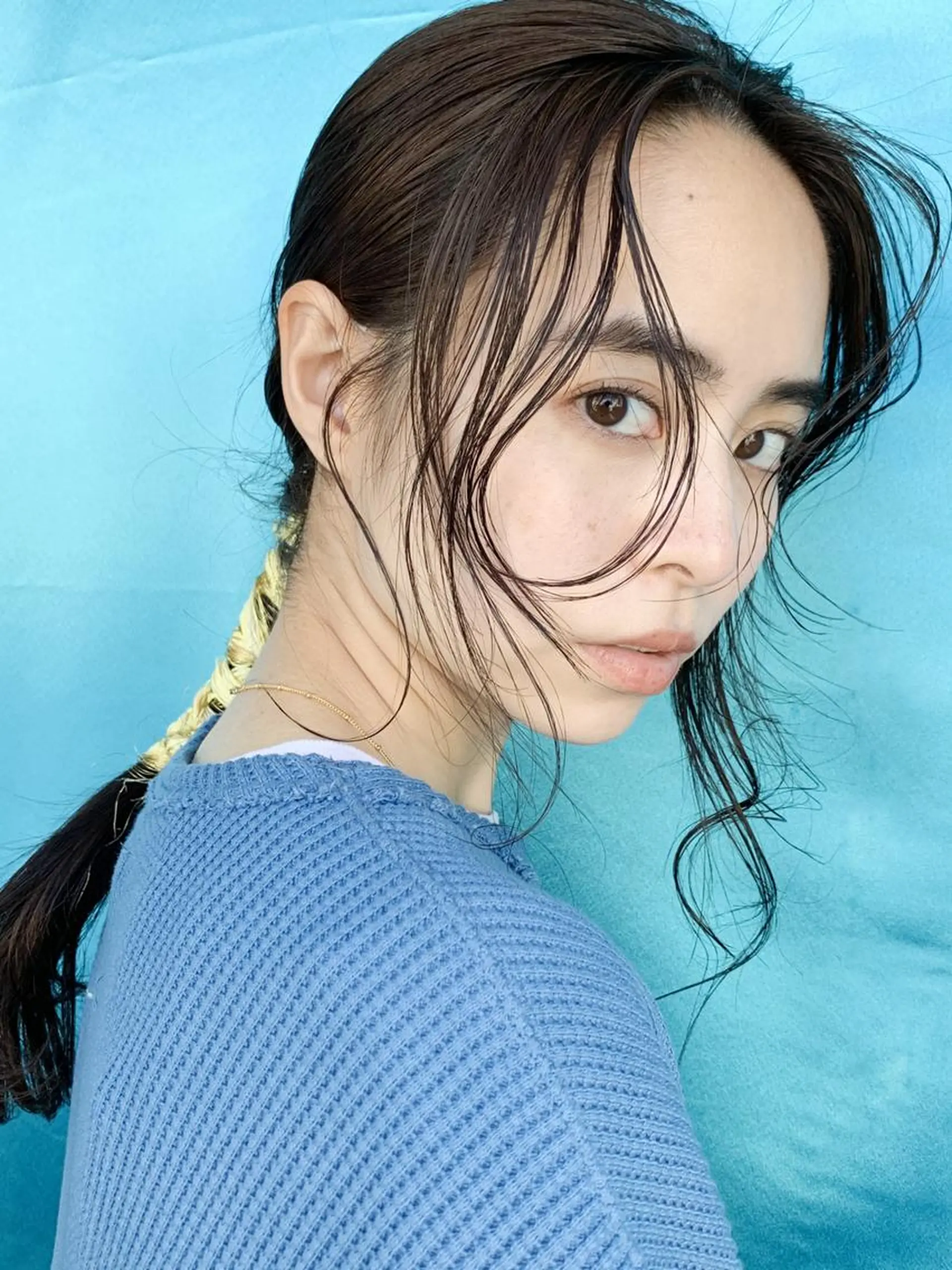 カラー パーマ ヘアアレンジ アッシュ アッシュブラウン ブラウンカラー ITbyALBUM 中野店のヘアスタイル