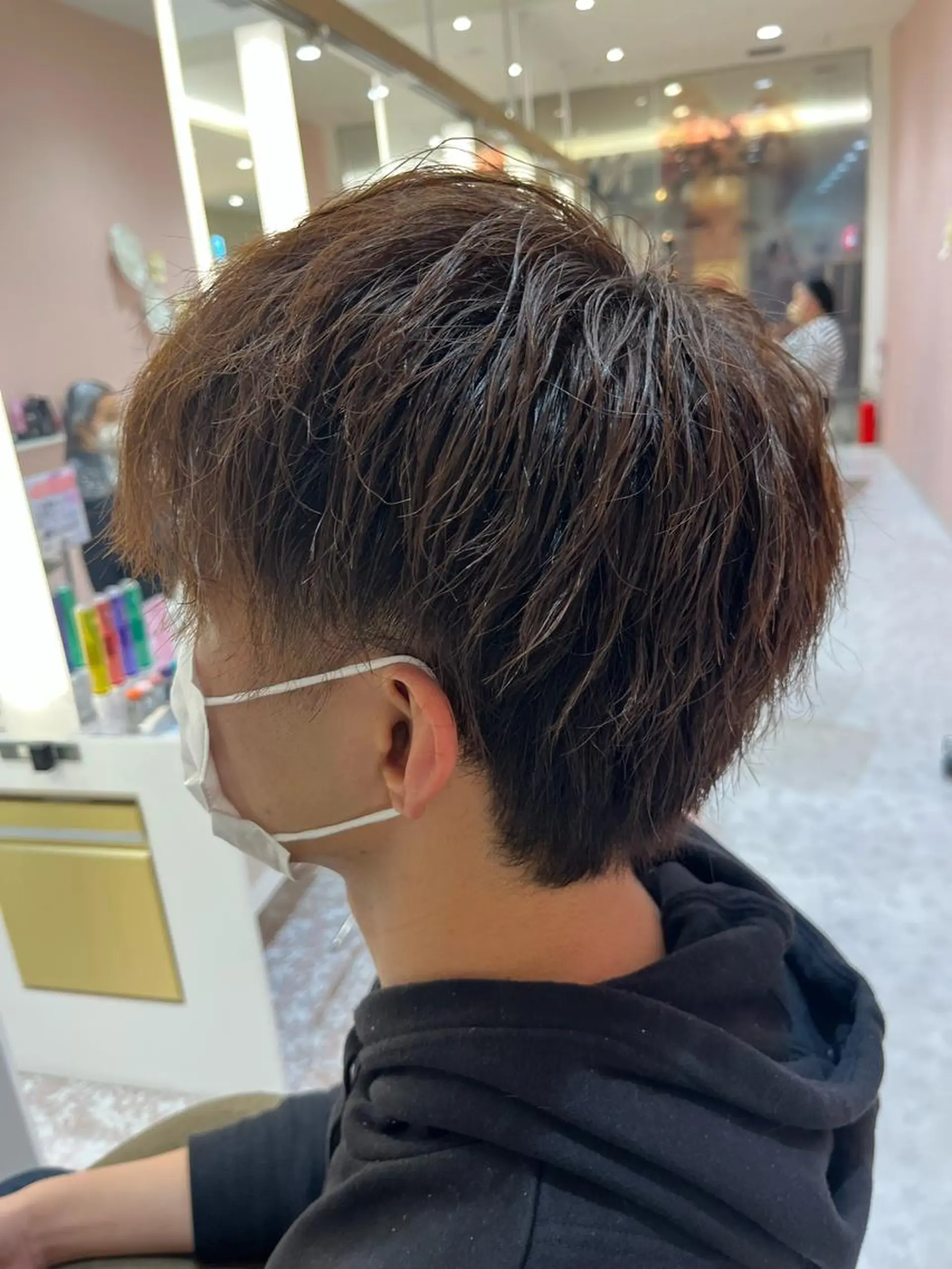 ショート パーマ メンズ ASAMI /MaisonINEのヘアスタイル