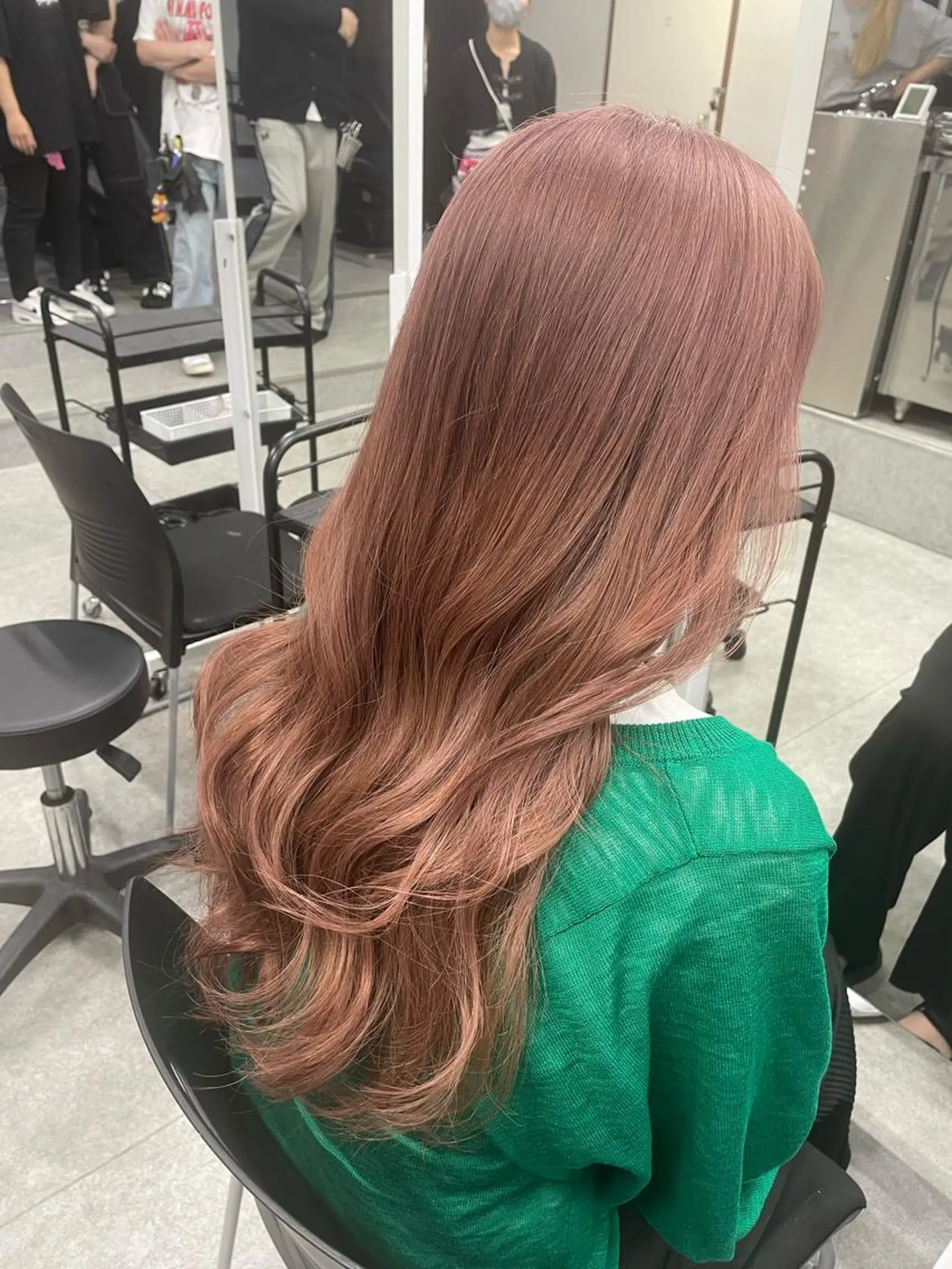 ロング カラー ハイトーンカラー メンズ特化美容師 💠チナツのヘアスタイル