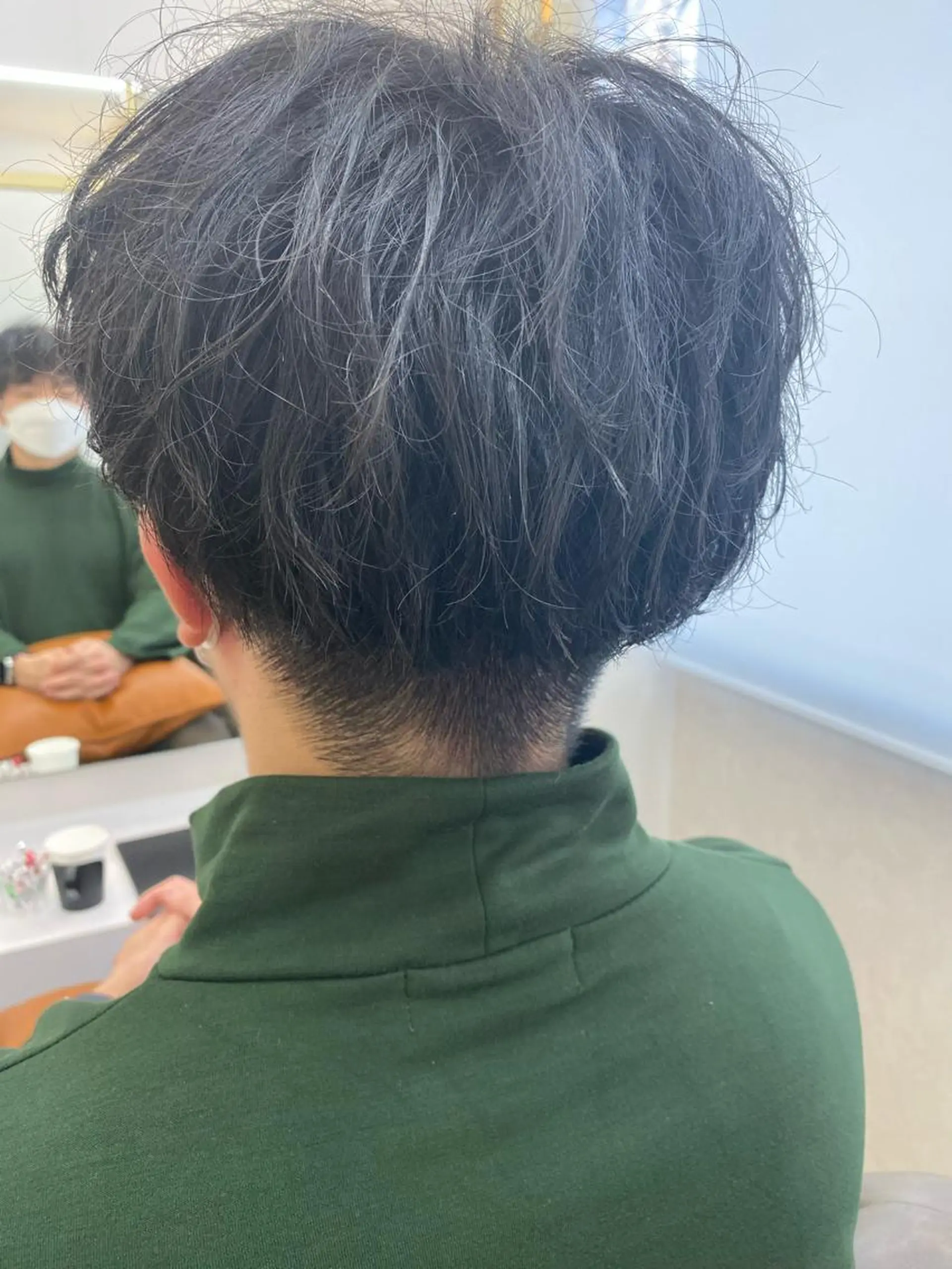 ショート メンズ メンズパーマ カット [メンズカット］日高 伸太朗tocca船橋のヘアスタイル