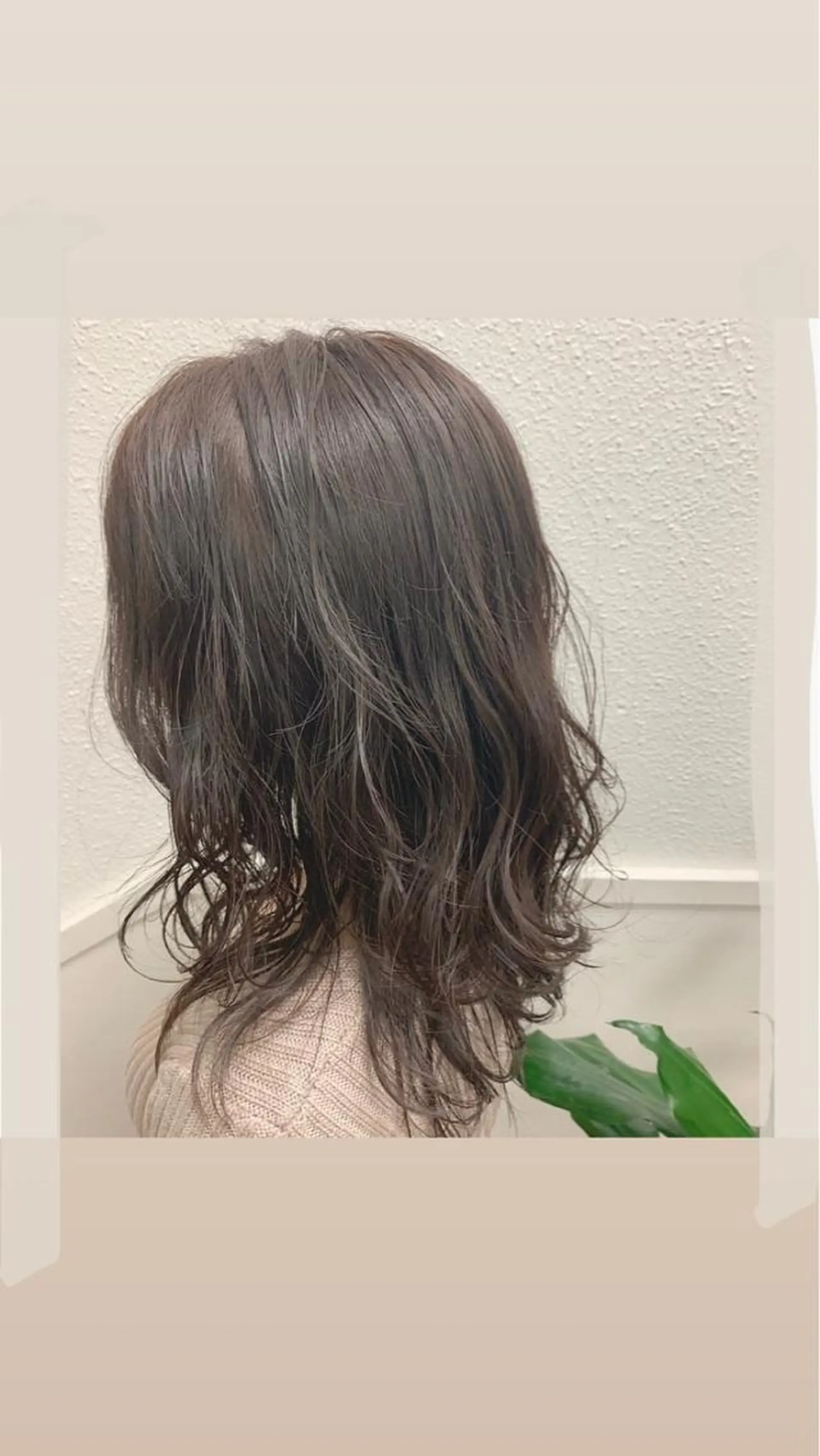 ミディアム ヘアカラー 韓国　縮毛矯正 髪質改善　木村のヘアスタイル