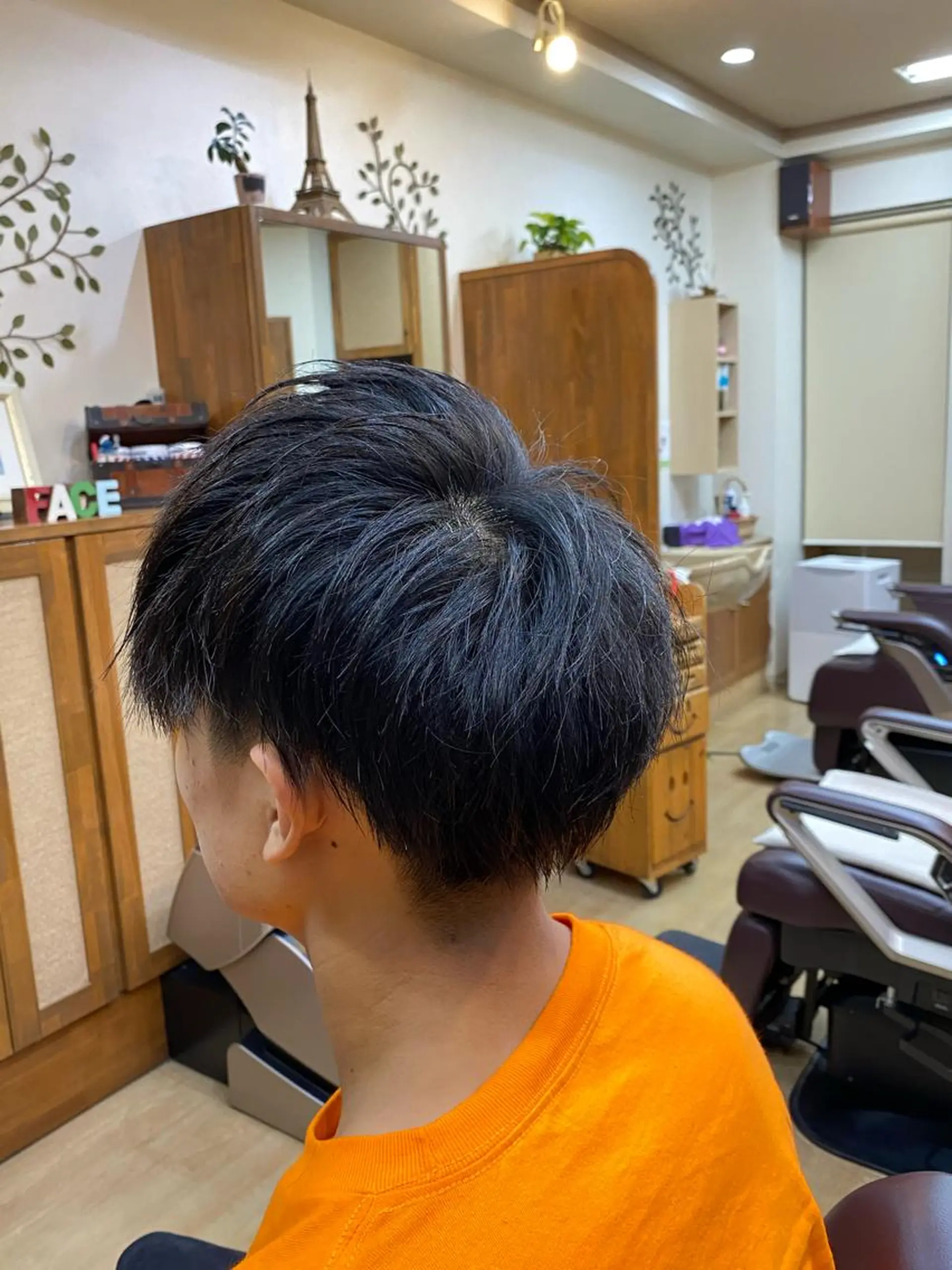 ショート メンズ 浅見 天翔のヘアスタイル