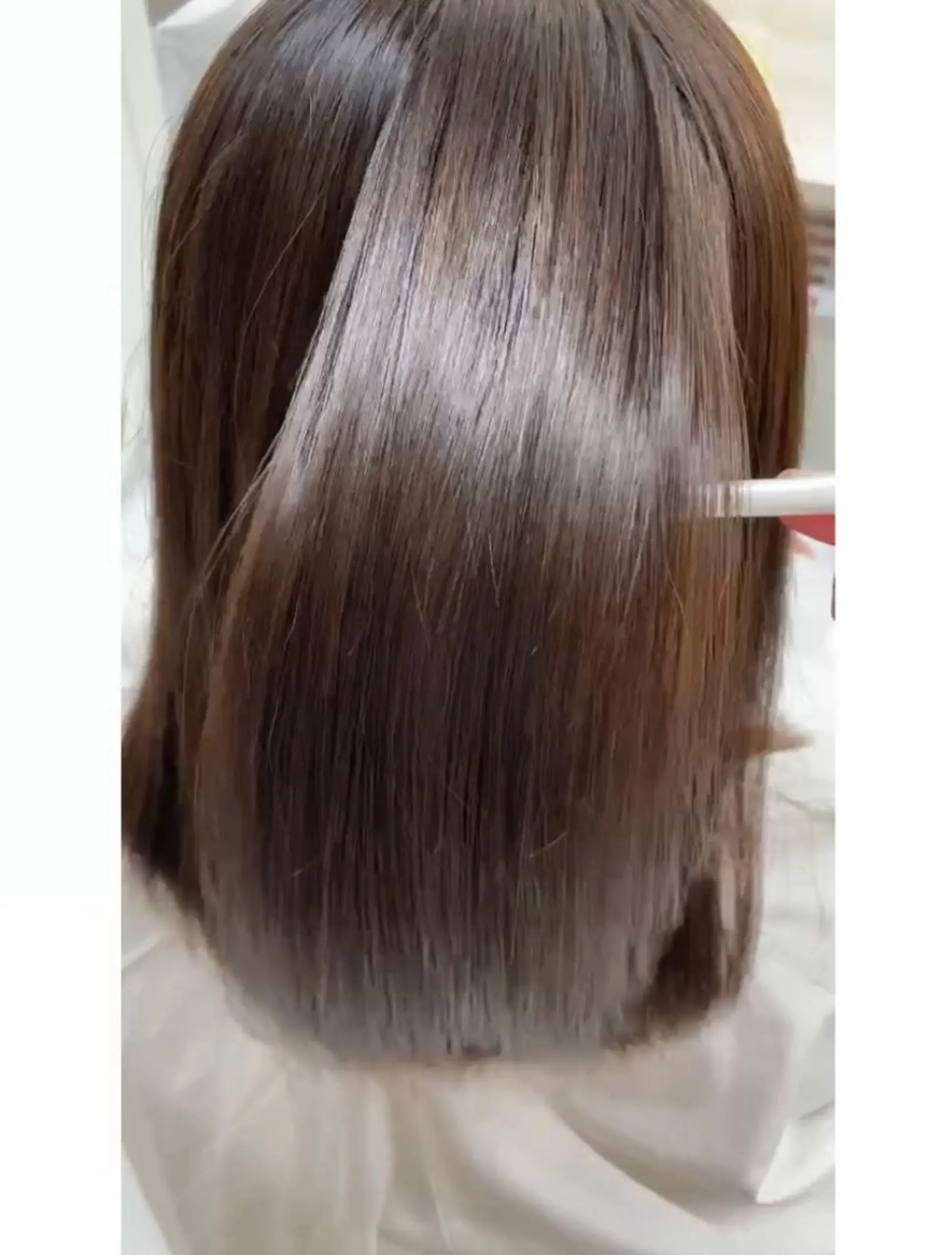 ロング 酸性ストレート 縮毛矯正 💈髪質改善メニュー 佐藤 萌💈のヘアスタイル