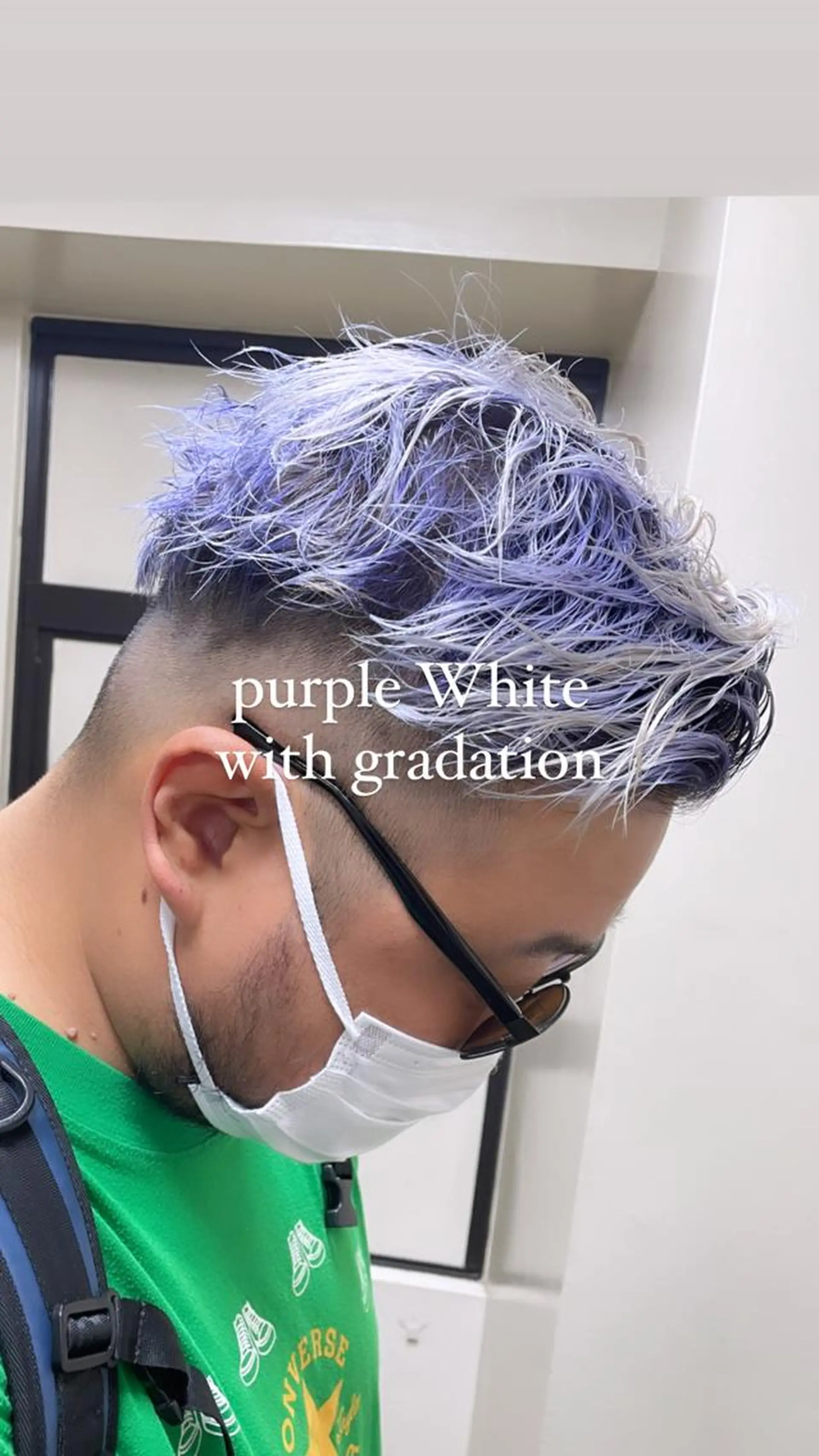 ショート カラー メンズ メンズブリーチ ブリーチ カット ヘアカラー トリートメント 💎✨️NoVal by siestaのヘアスタイル