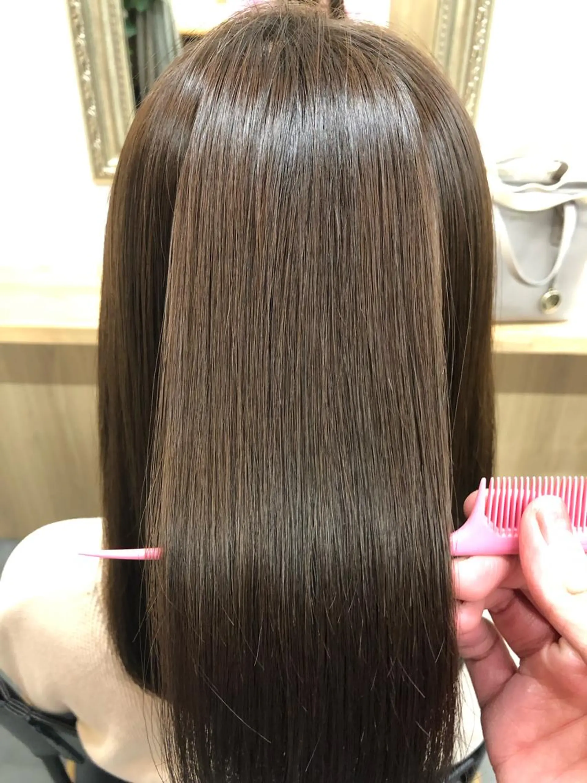 セミロング カラー 期間限定無料カット まつきのヘアスタイル