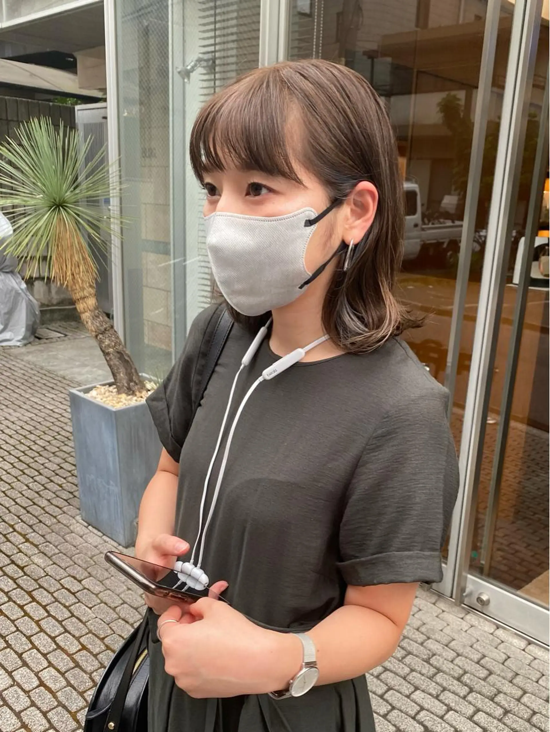 ショート カラー パーマ Paddle所属・似合わせレイヤー/ ニュアンスパーマ高倉のヘアスタイル