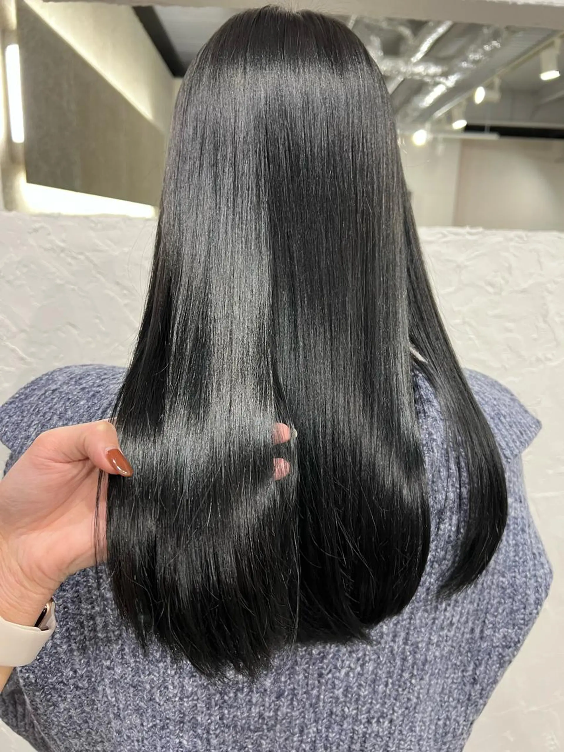 ロング カラー トリートメント eim AYUKAのヘアスタイル