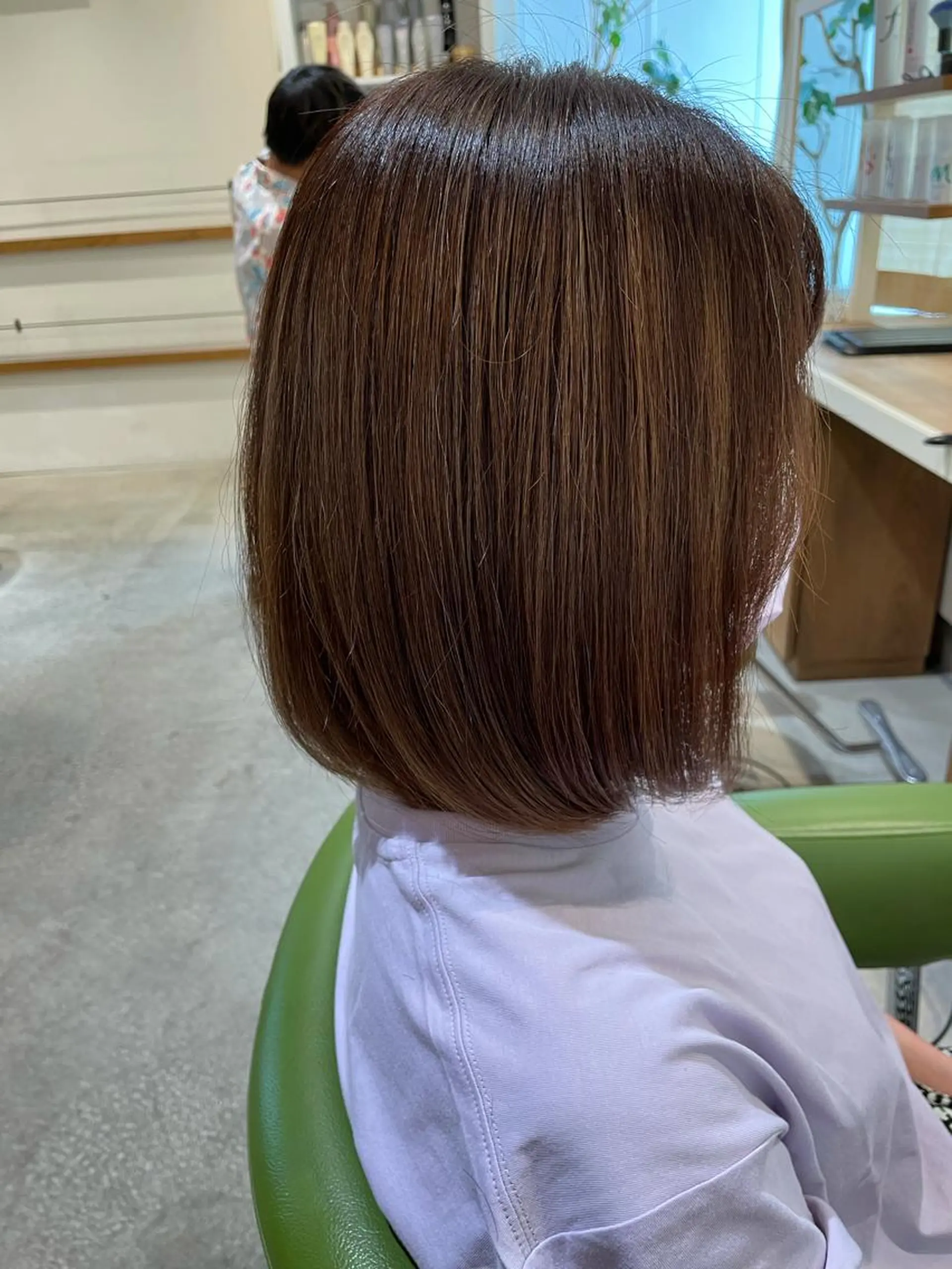 ミディアム 森 翼のヘアスタイル