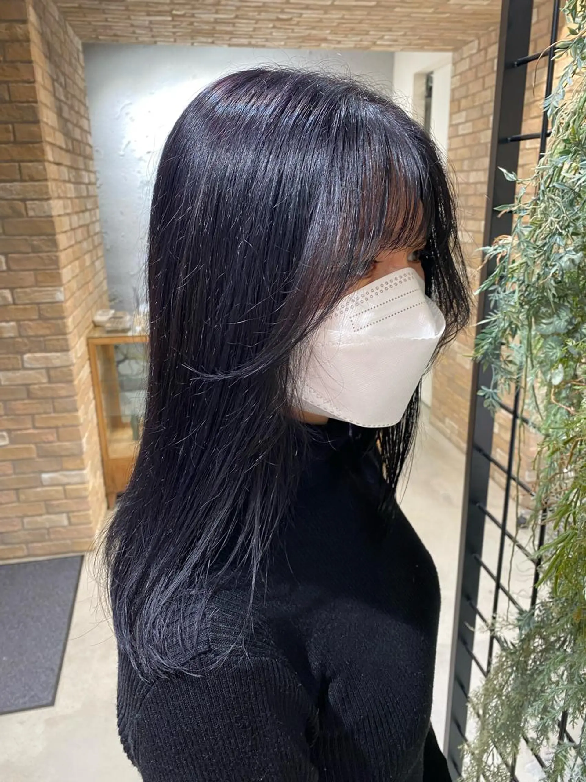 セミロング カラー ワンカールで盛れる レイヤー🎀Macoのヘアスタイル