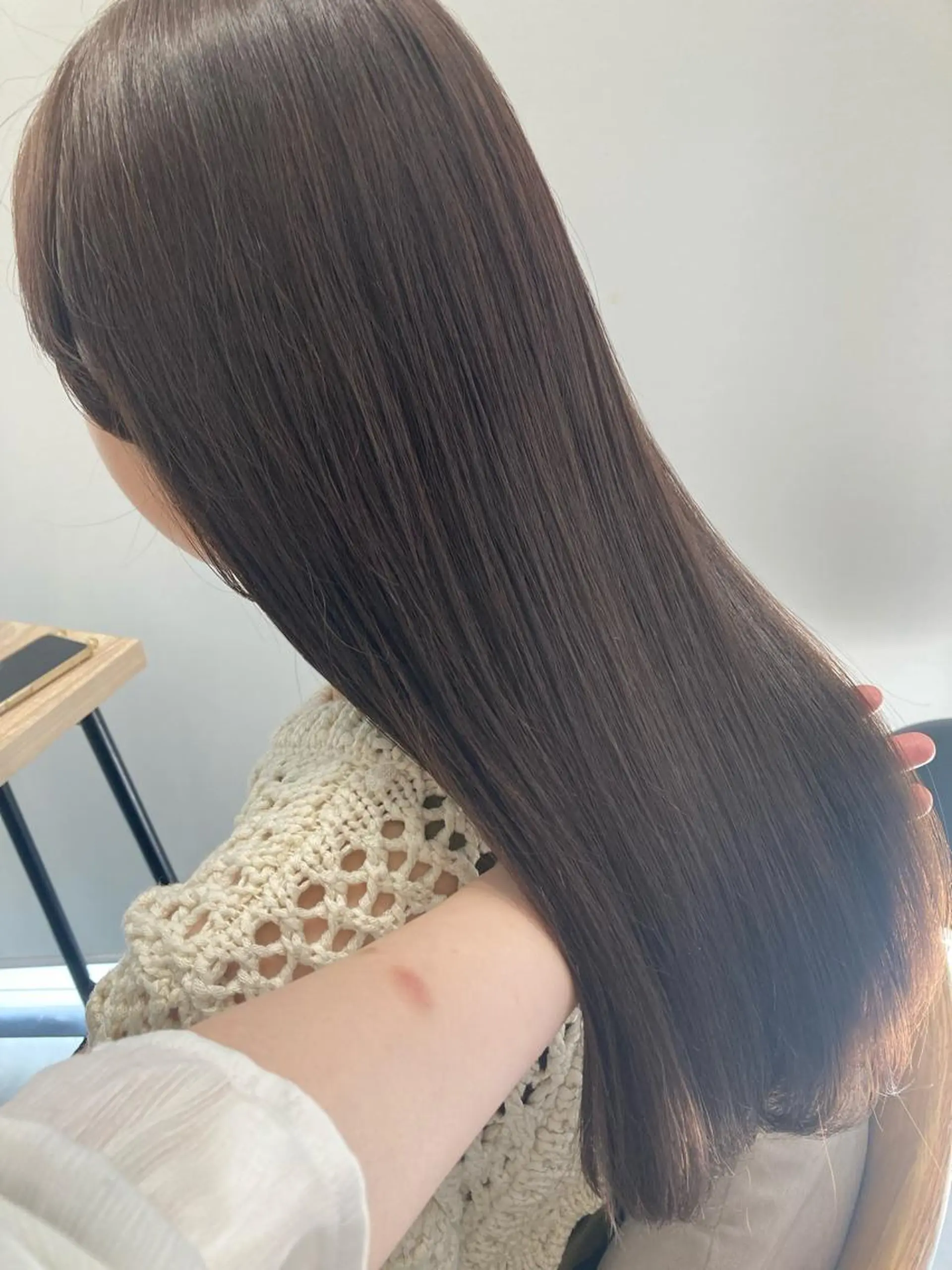 ロング ✨色持ちの良い艶 カラー✨蟹江真世のヘアスタイル