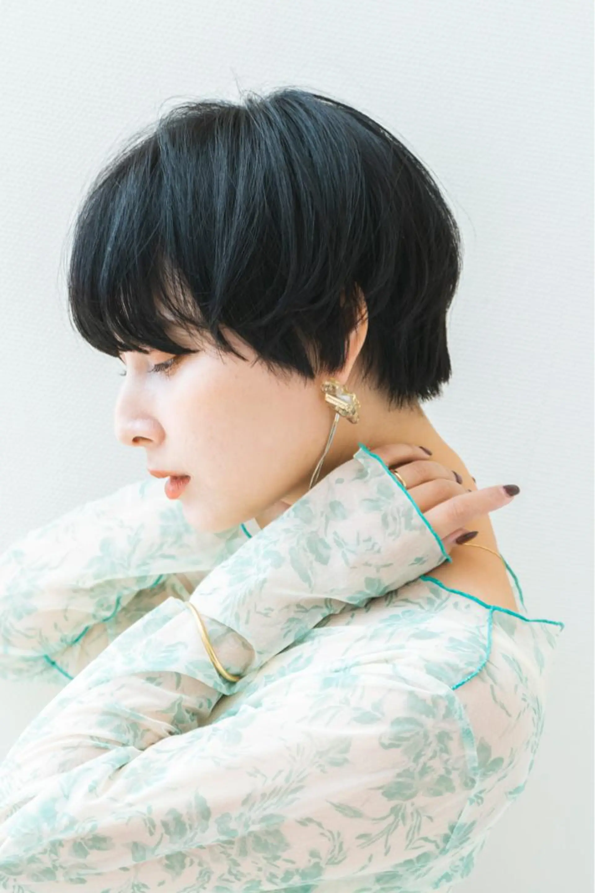 ショート カラー 北川 泰之のヘアスタイル