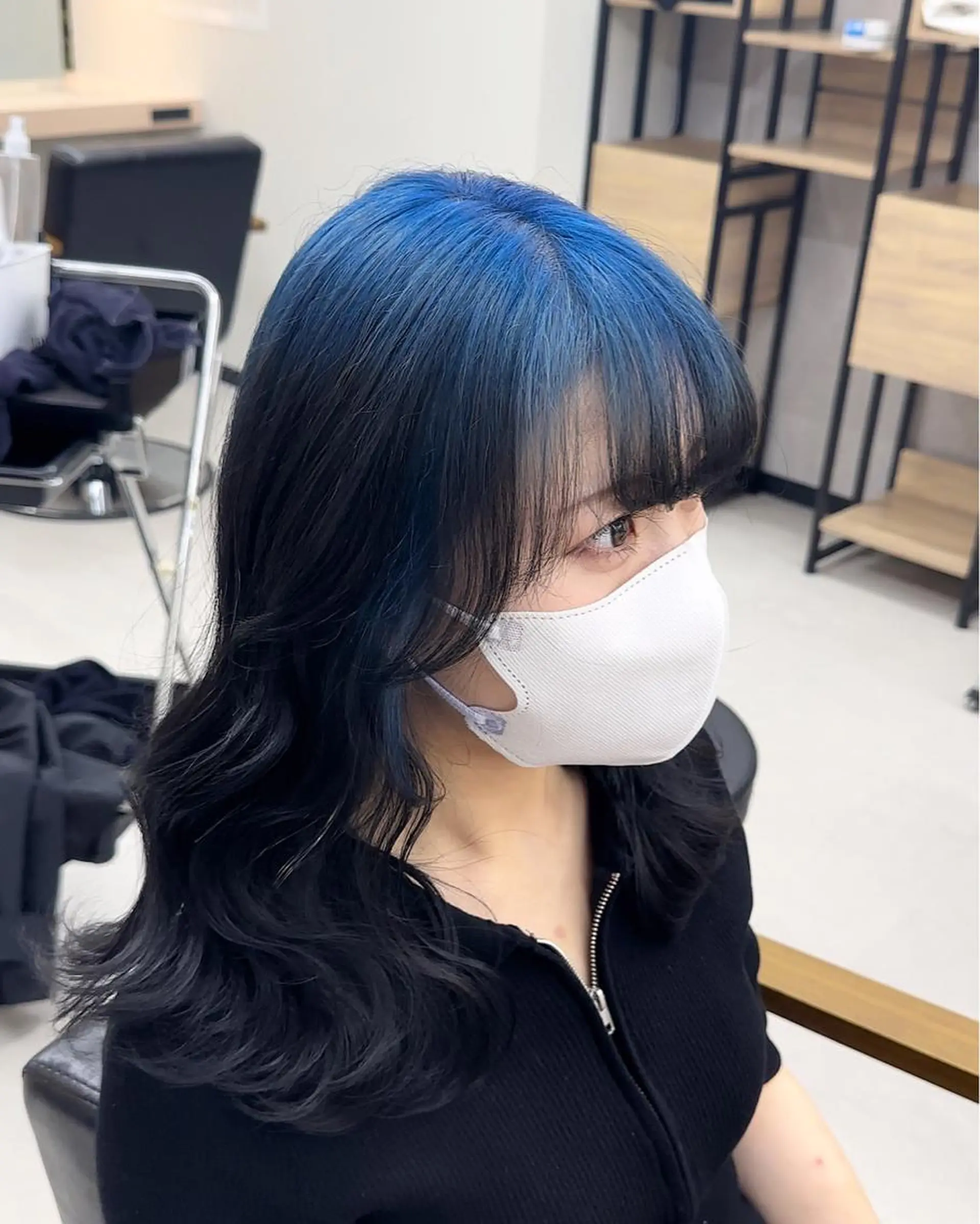 セミロング カラー カット ヘアカラー トリートメント 𝐑𝐲𝐮𝐤𝐢 【店長】ALEAPのヘアスタイル