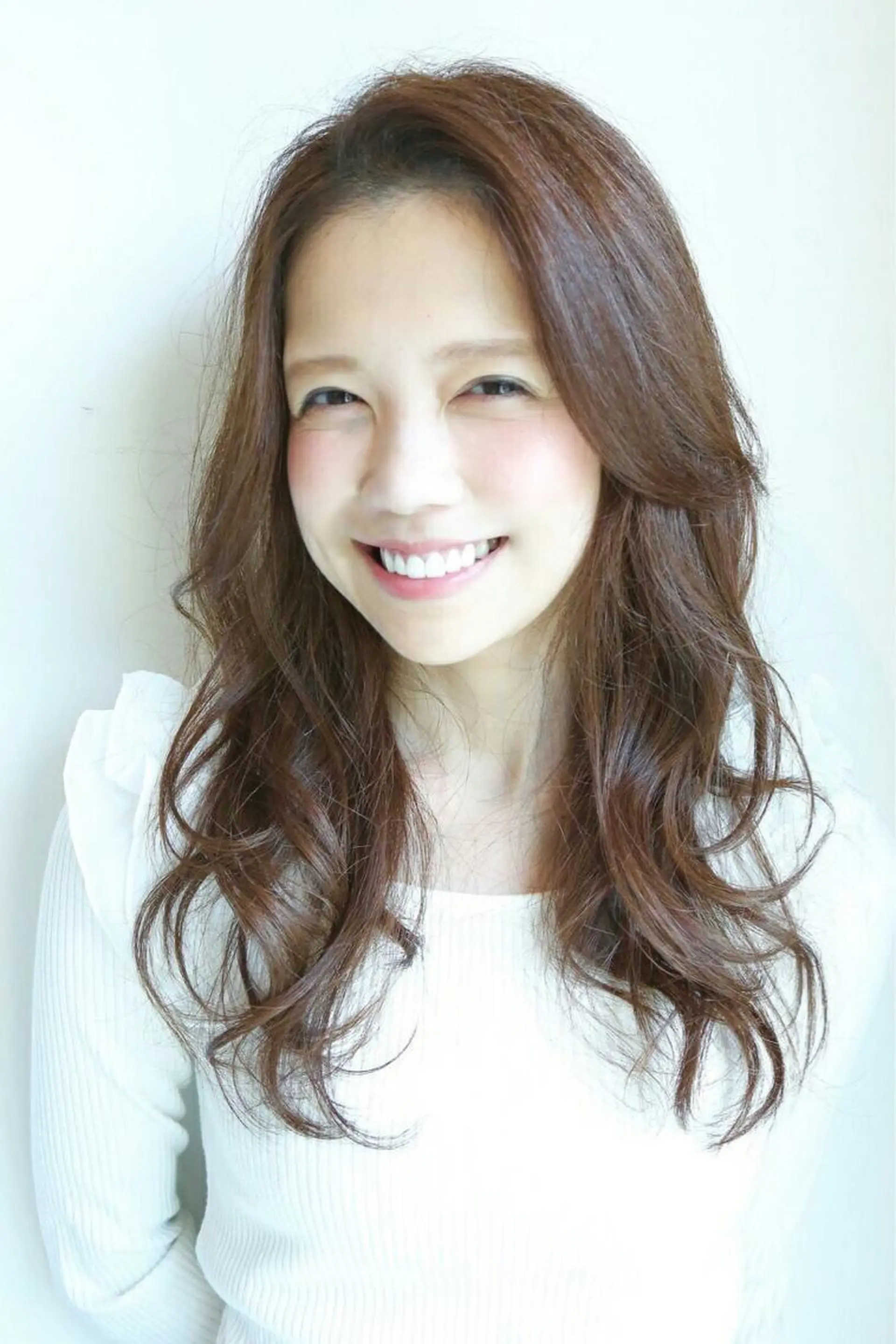 セミロング カラー カット ヘアカラー トリートメント 菊池 貢平のヘアスタイル