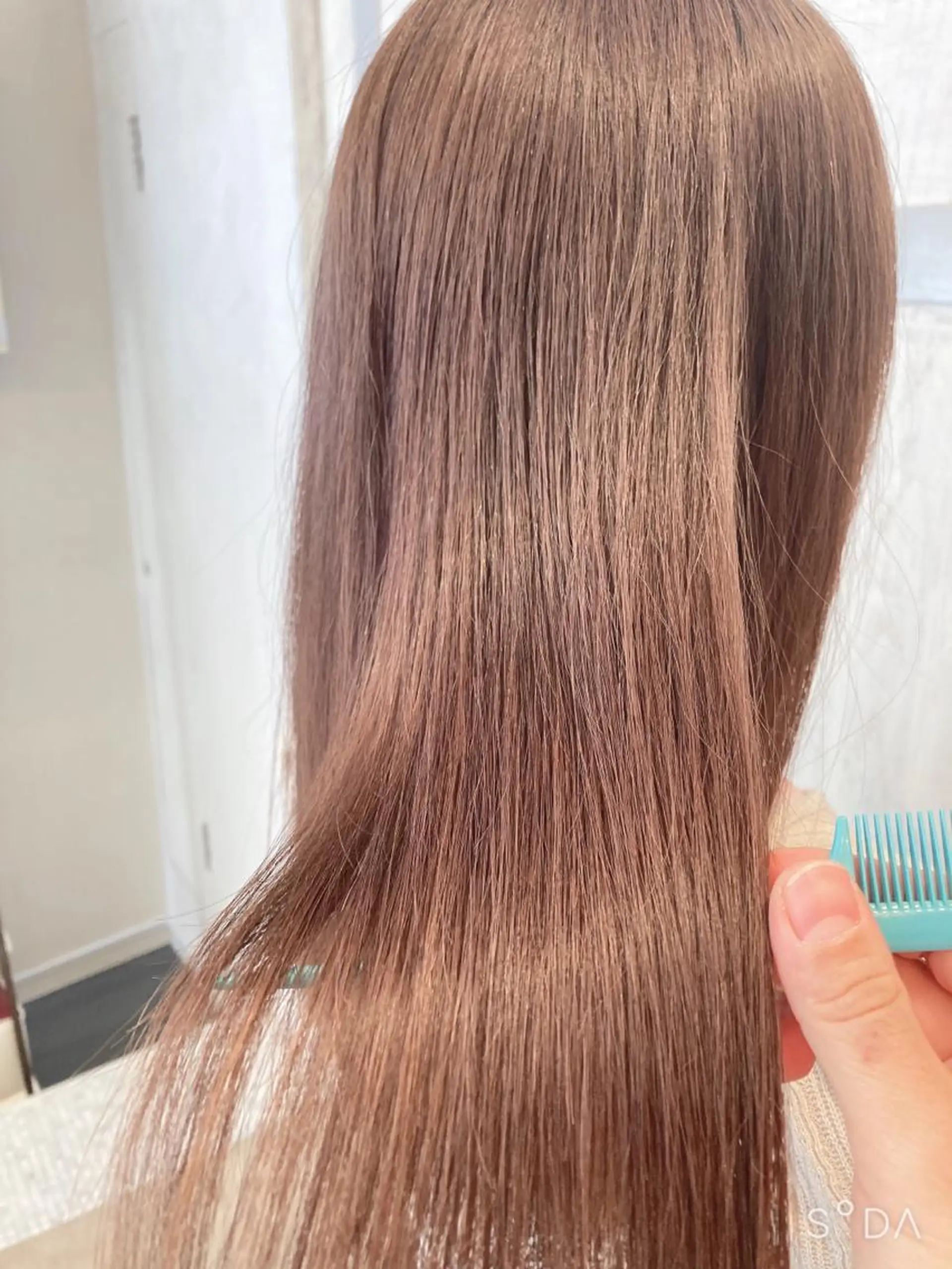 ロング 縮毛矯正 GOSSIP信国 瑞絵のヘアスタイル